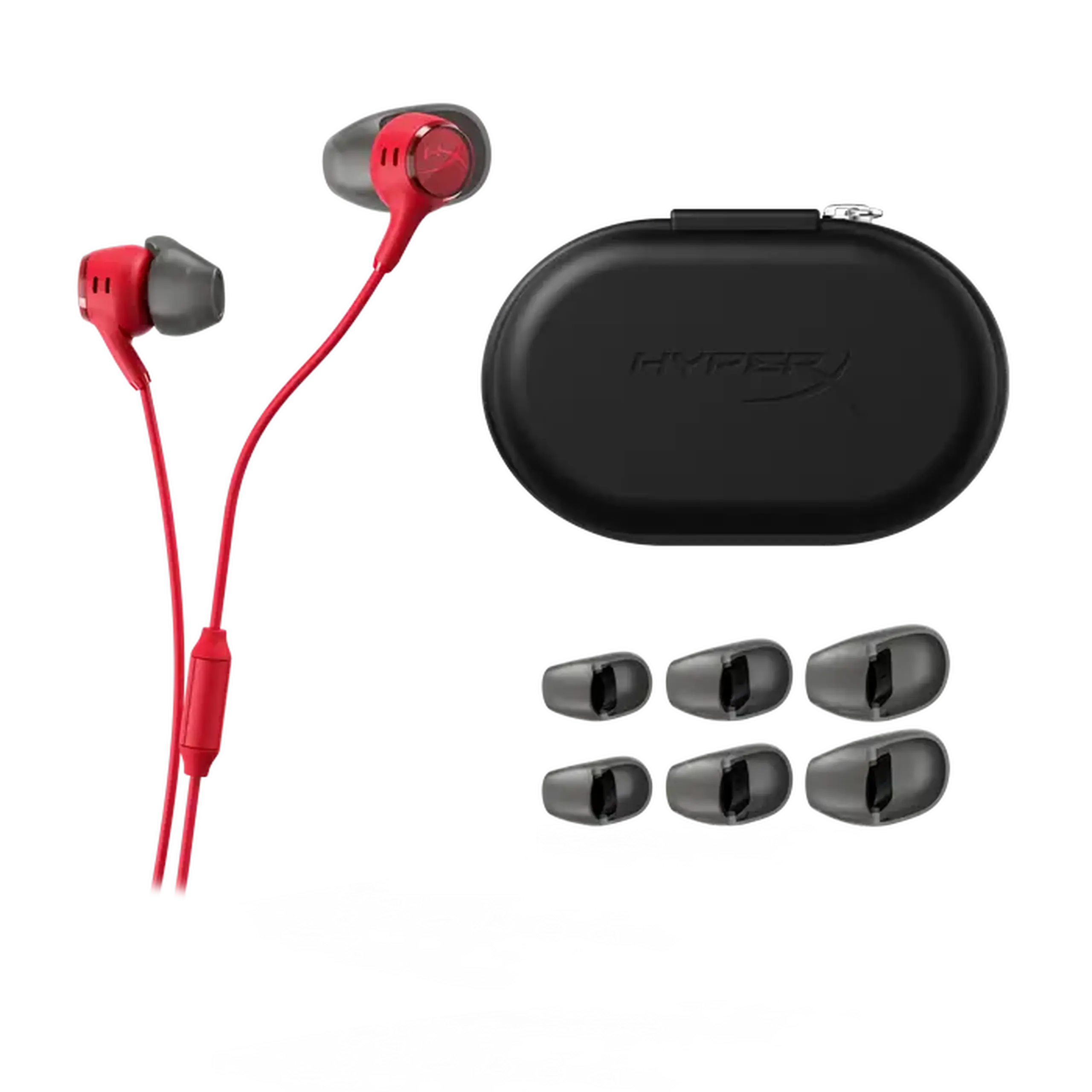Gaming Earphones HyperX Cloud Earbuds III Red