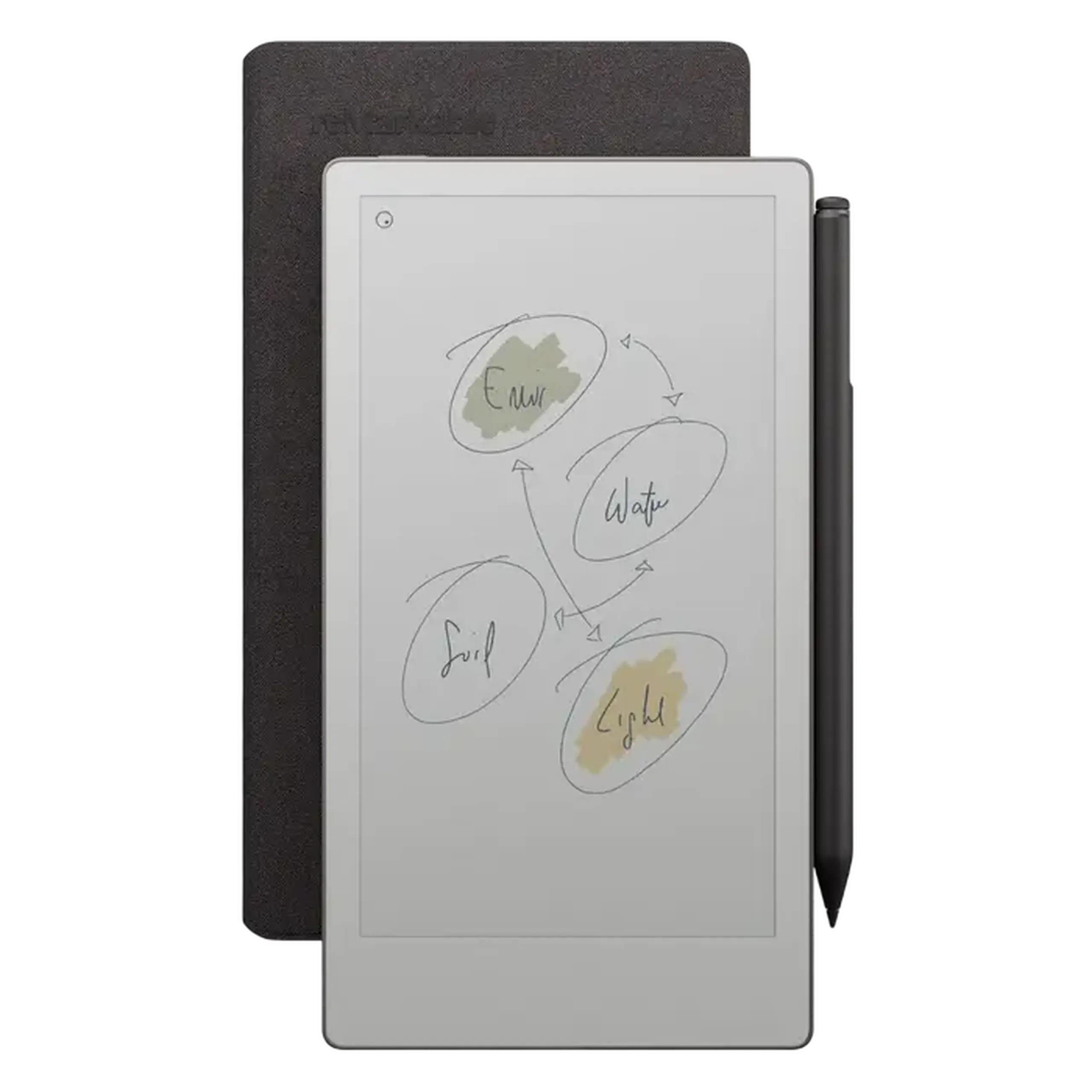 reMarkable Paper Pro Move 7.3" Bundle 2/64GB with Marker Plus Book Folio Mosaic, Weave Basalt