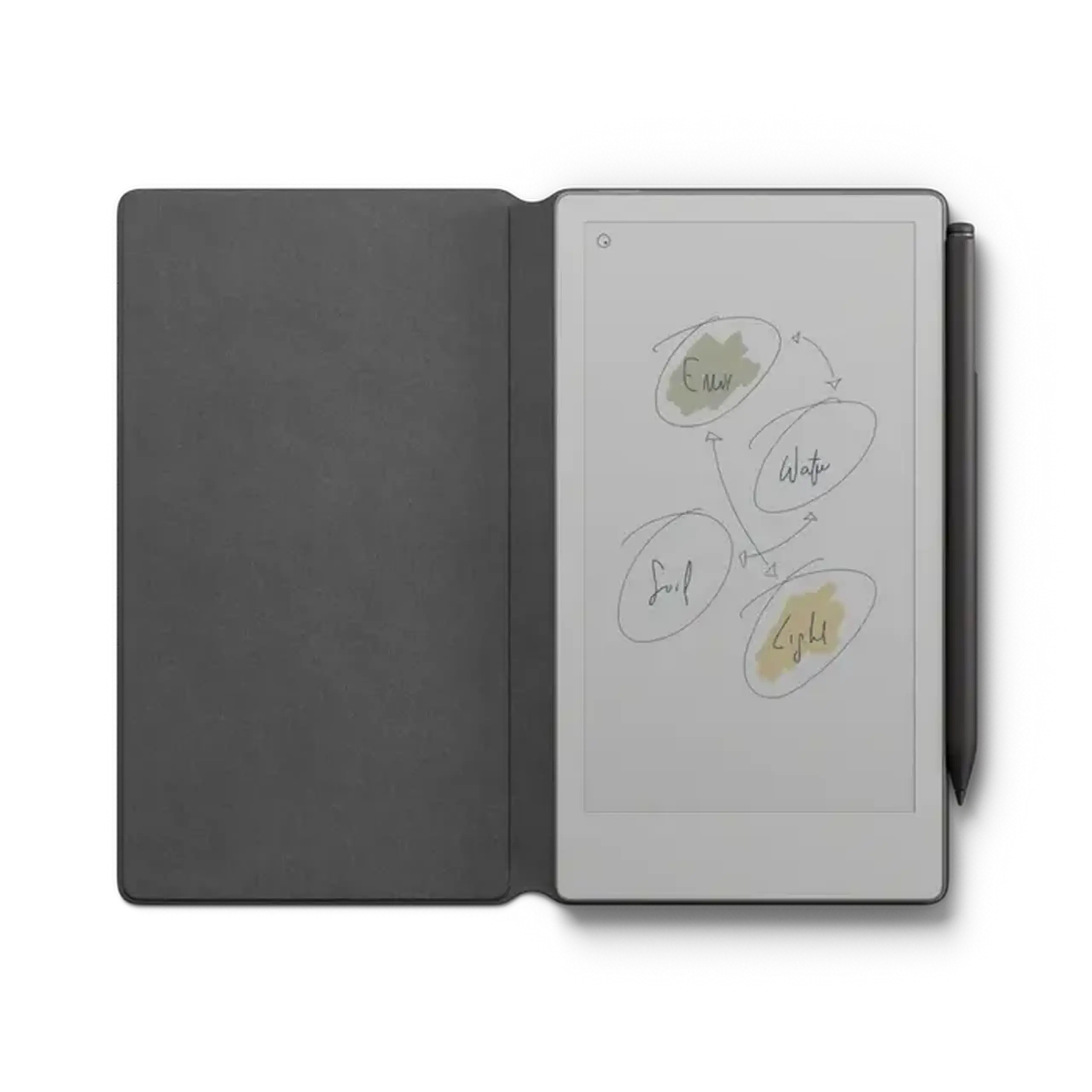 reMarkable Paper Pro Move 7.3" Bundle 2/64GB with Marker Plus Book Folio Mosaic, Weave Basalt