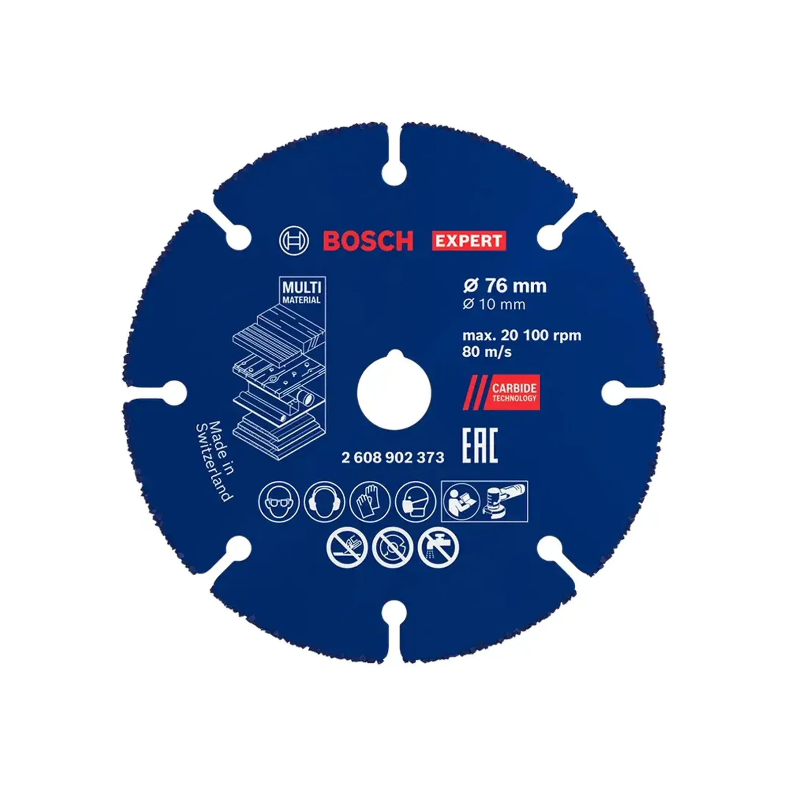 Disc de tăiat 76 * 10 mm Bosch