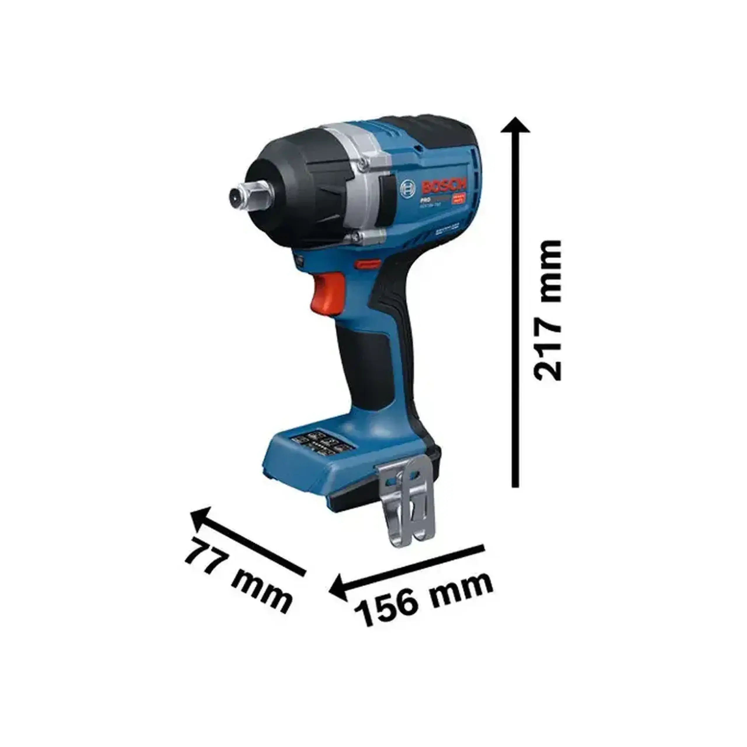 Mașină de înşurubat cu impact pe acumulator GDS18V-750 750 Nm 18 V 0 - 2400 rot/min Bosch