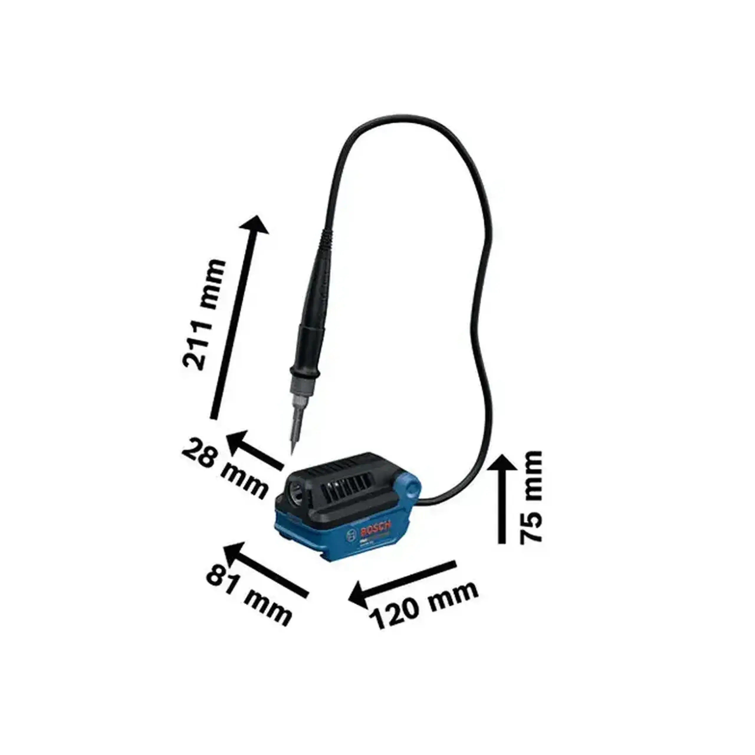Ciocan de lipit GLK18V-450 18 V 250 - 450 °С Bosch