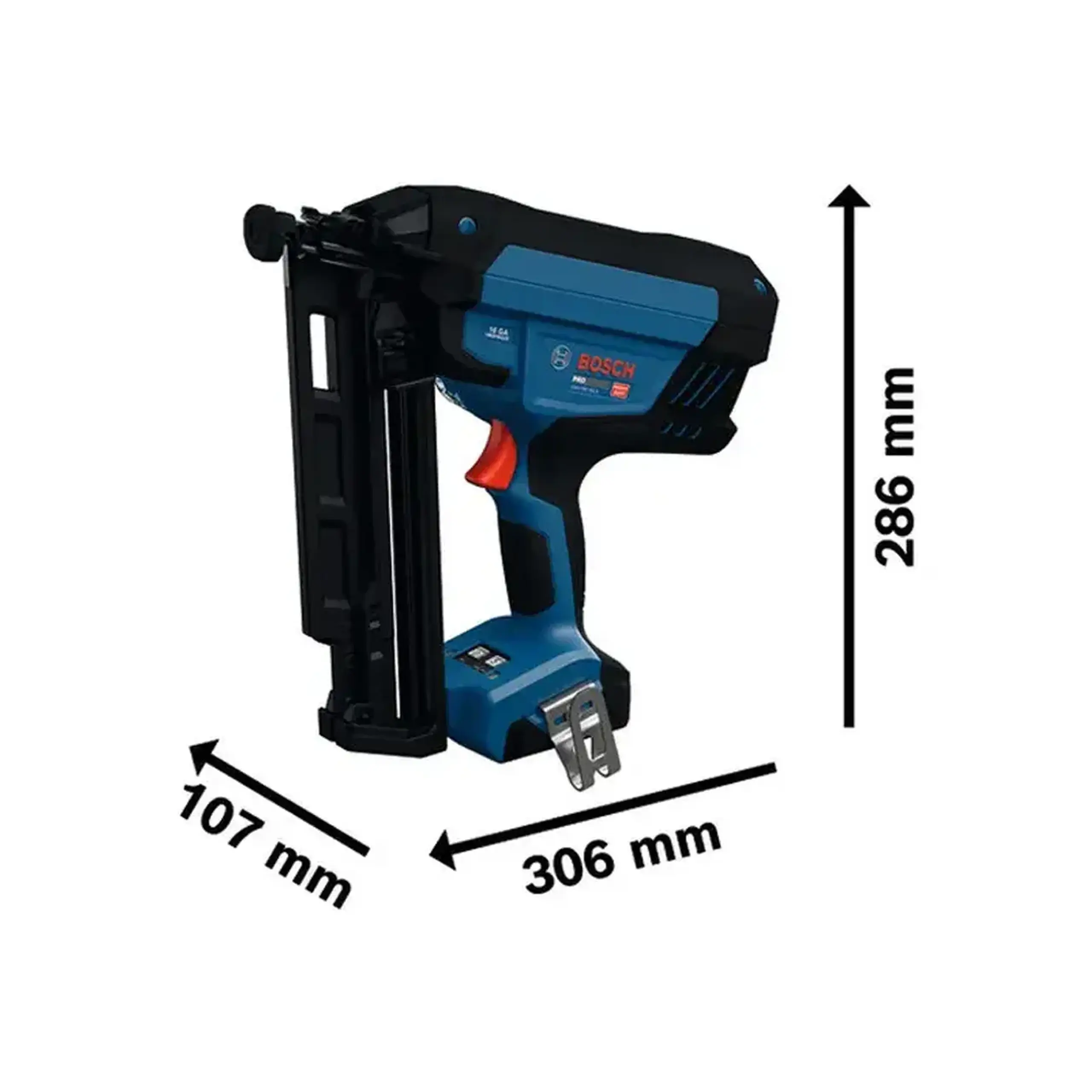 Pistol de bătut cuie pe acumulator GNH18V-64-3 Bosch