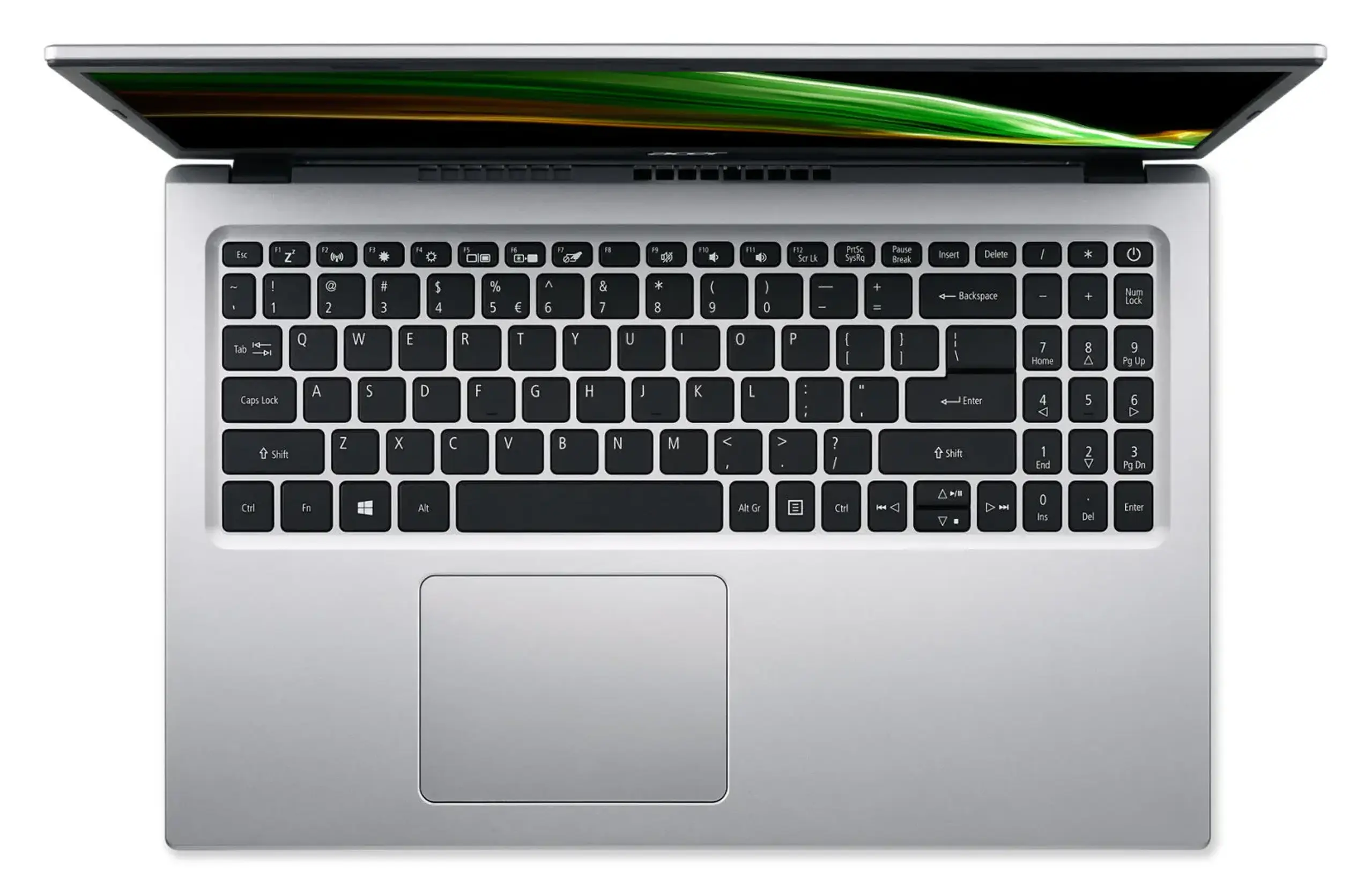 Nou! Acer Aspire 1 N20C5 | Celeron N4500 | 8GB RAM | 128GB eMMC | 15.6″ | Silver