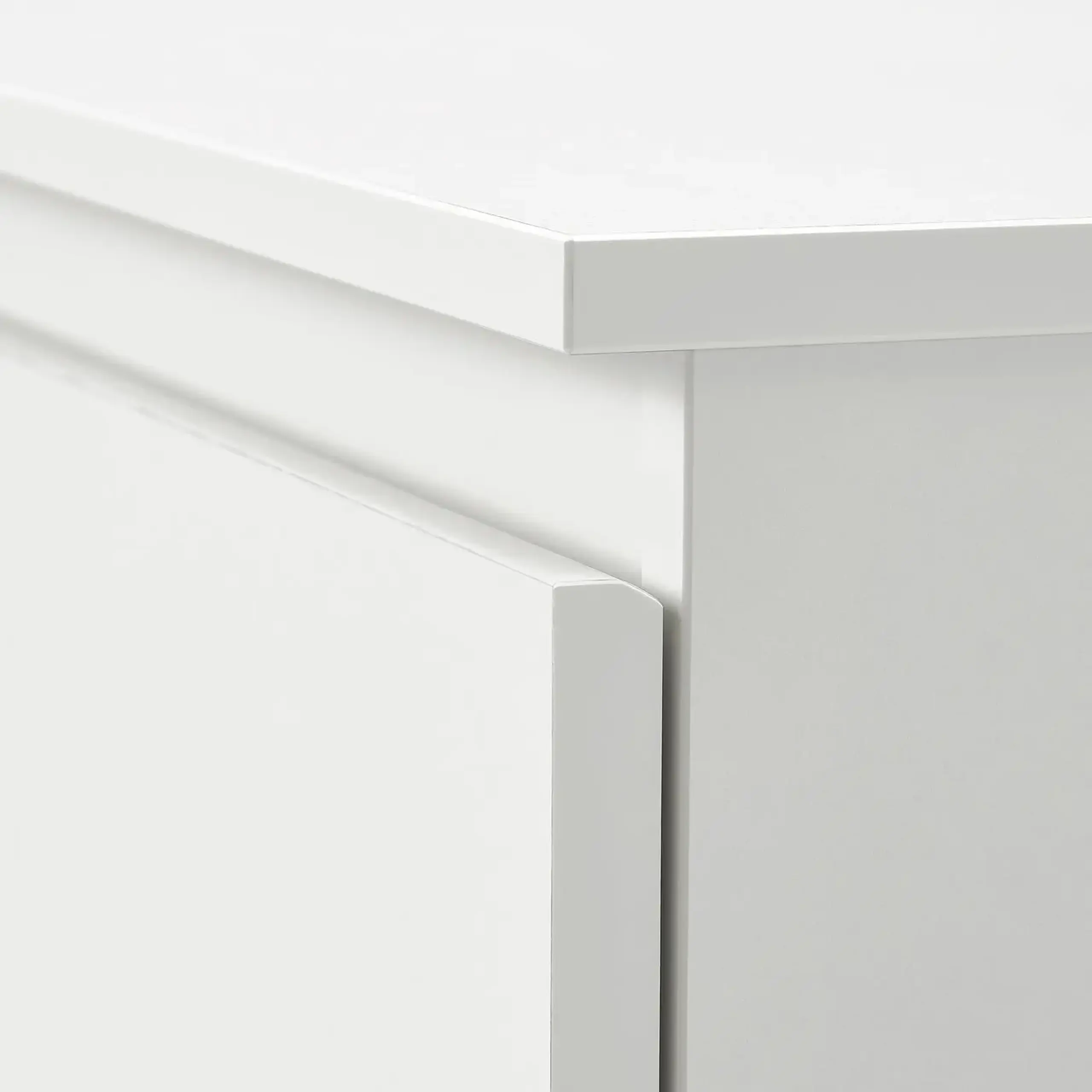 IKEA LILLBERGET Comoda 6 sertare, alb, 140x43x68 cm