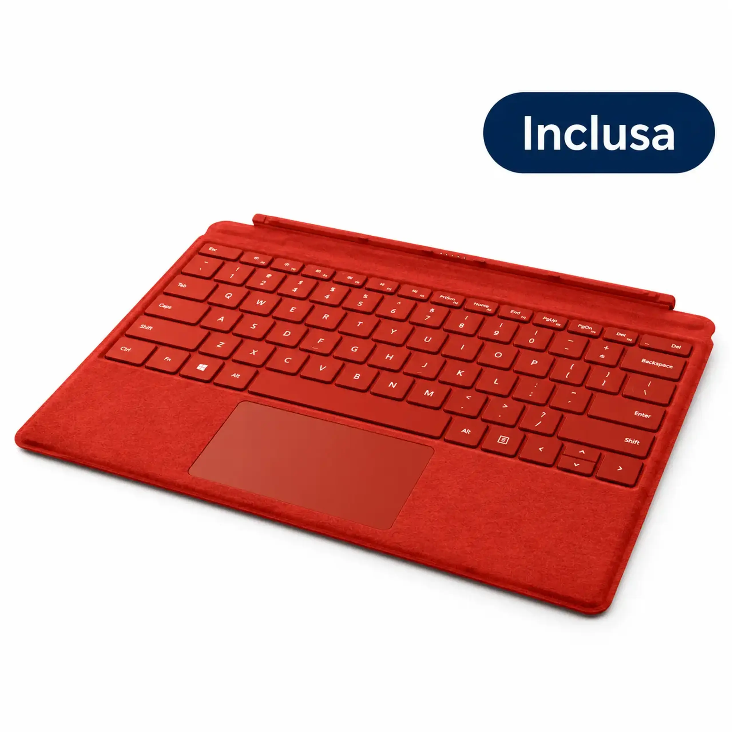 Microsoft Surface Pro X | SQ1 | 16GB RAM | 256GB SSD | 13″ PixelSense Touch | Tastatură roșie