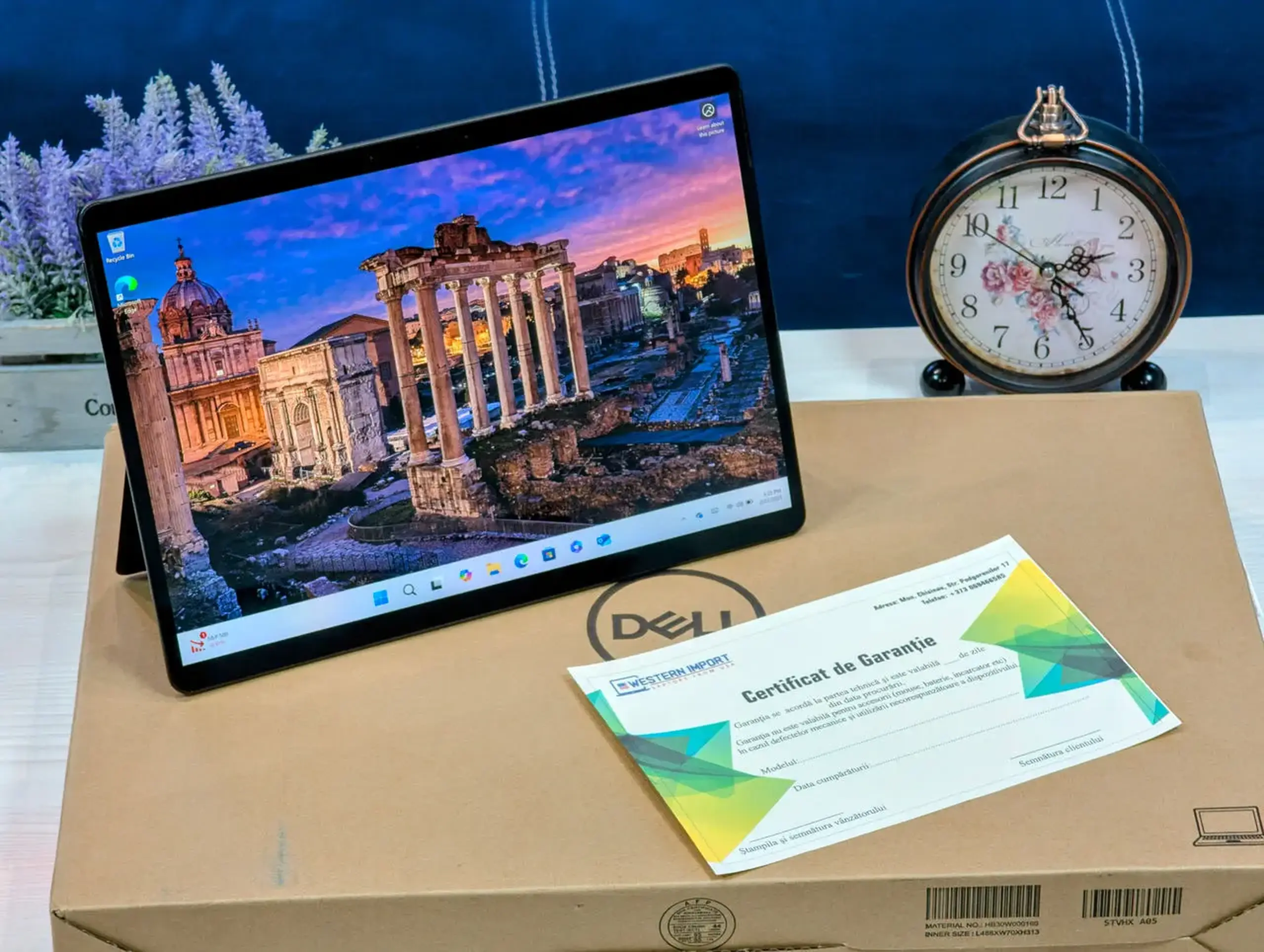 Microsoft Surface Pro X | SQ1 | 16GB RAM | 256GB SSD | 13″ PixelSense Touch | Tastatură roșie
