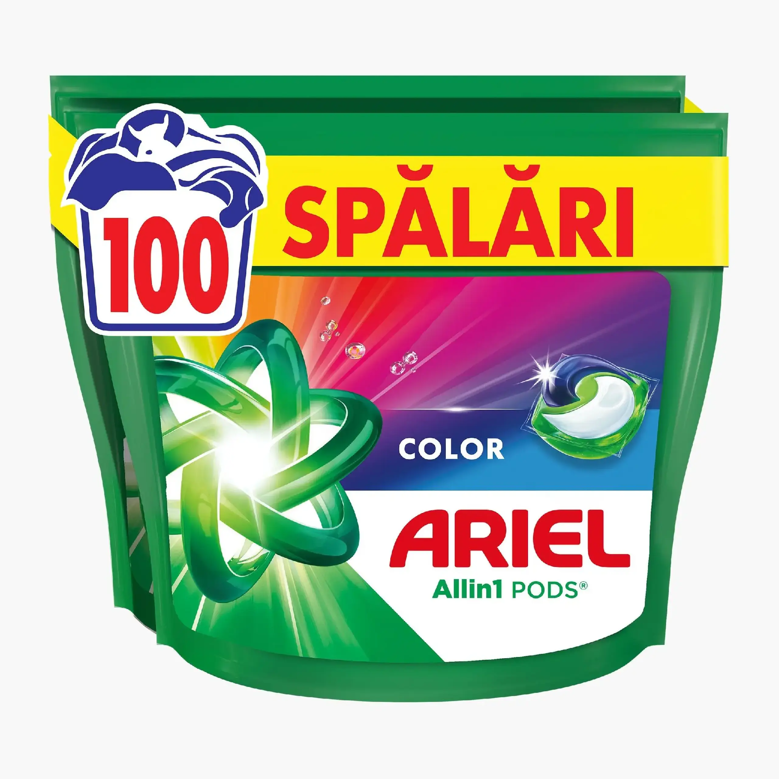 Detergent de rufe capsule Ariel All in One PODS Color 50 spalari
