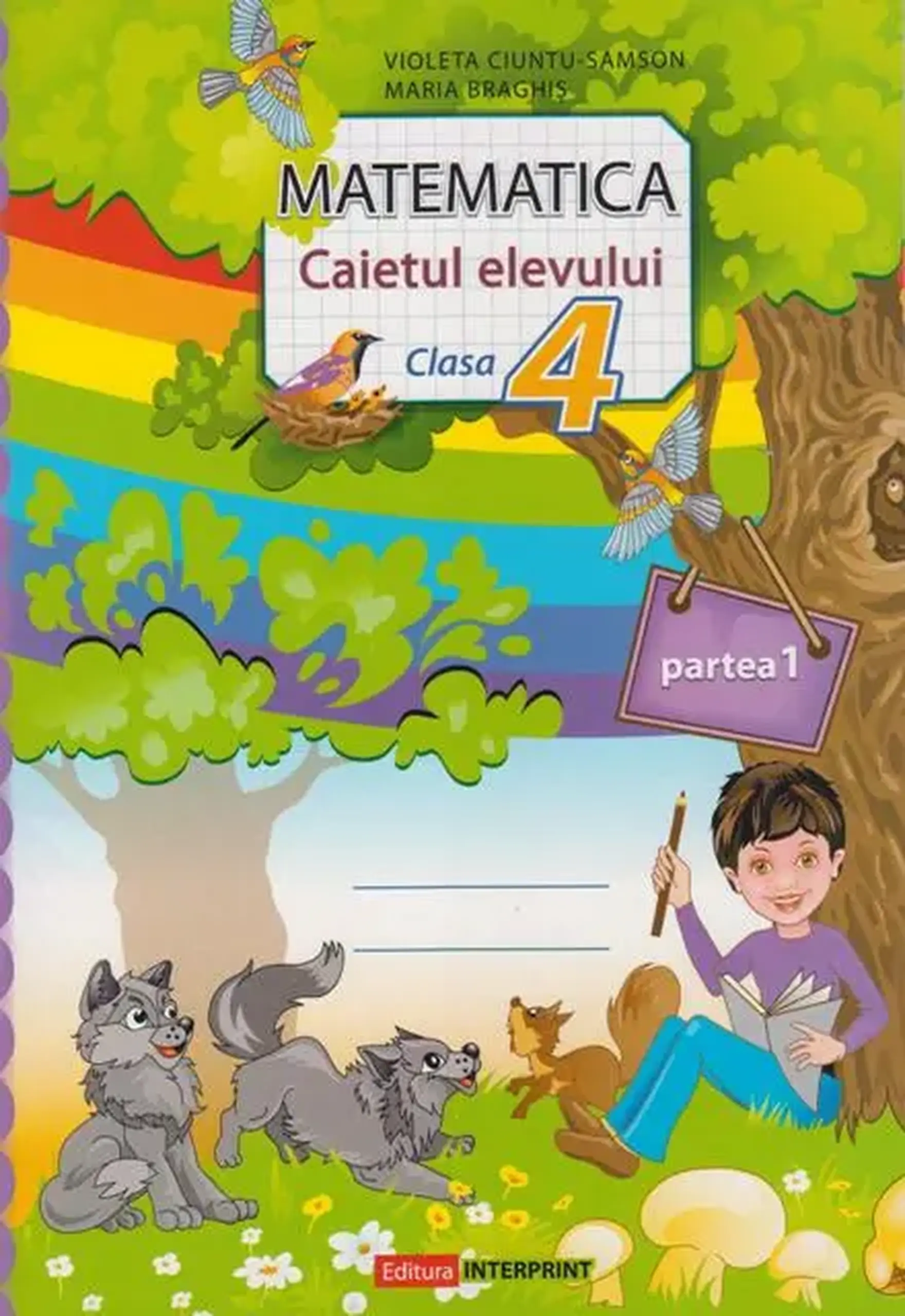 Matematica cl.4. Caietul elelvului. Partea 1 | Maria Braghis