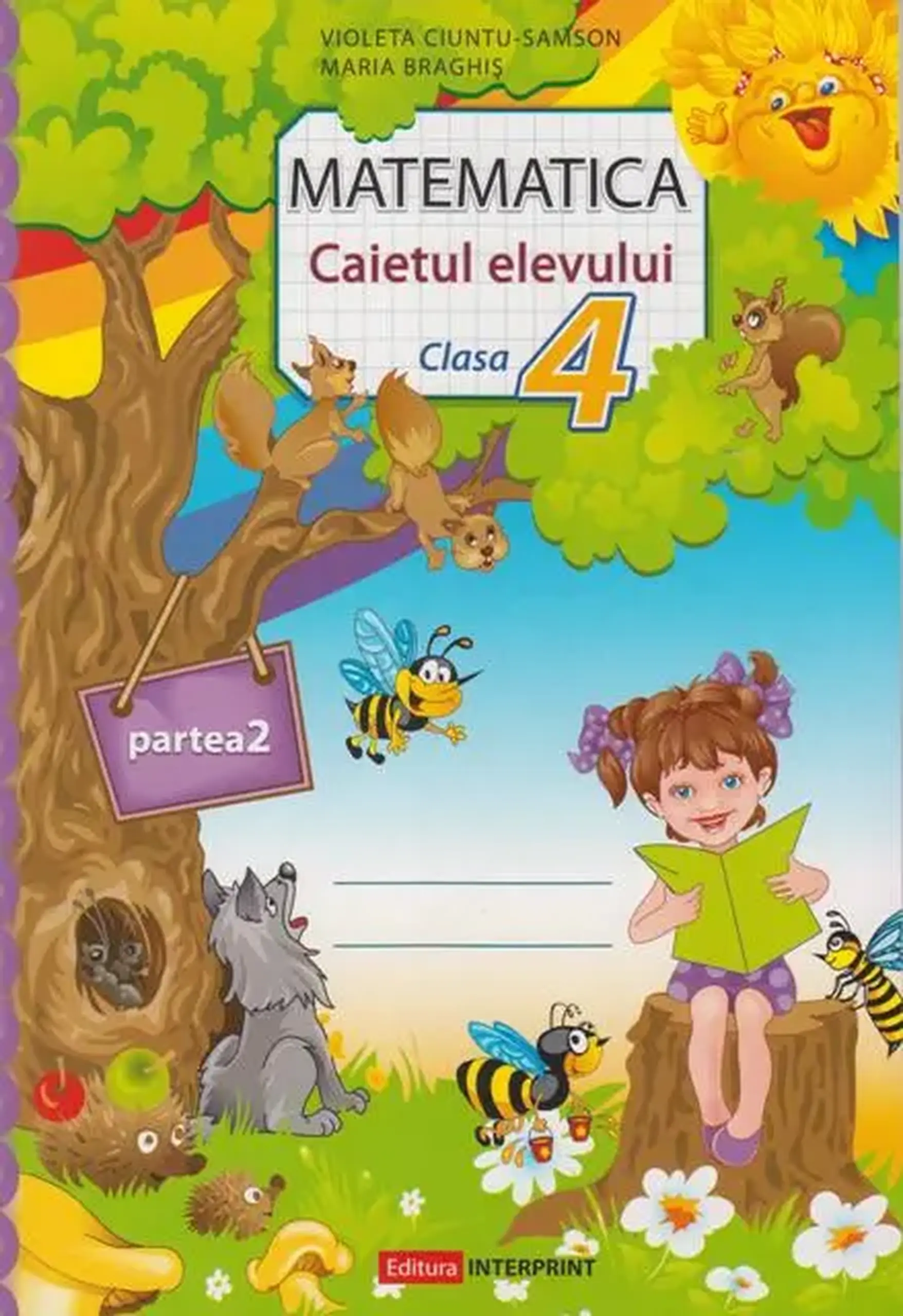 Matematica cl.4. Caietul elelvului. Partea 2 | Maria Braghis