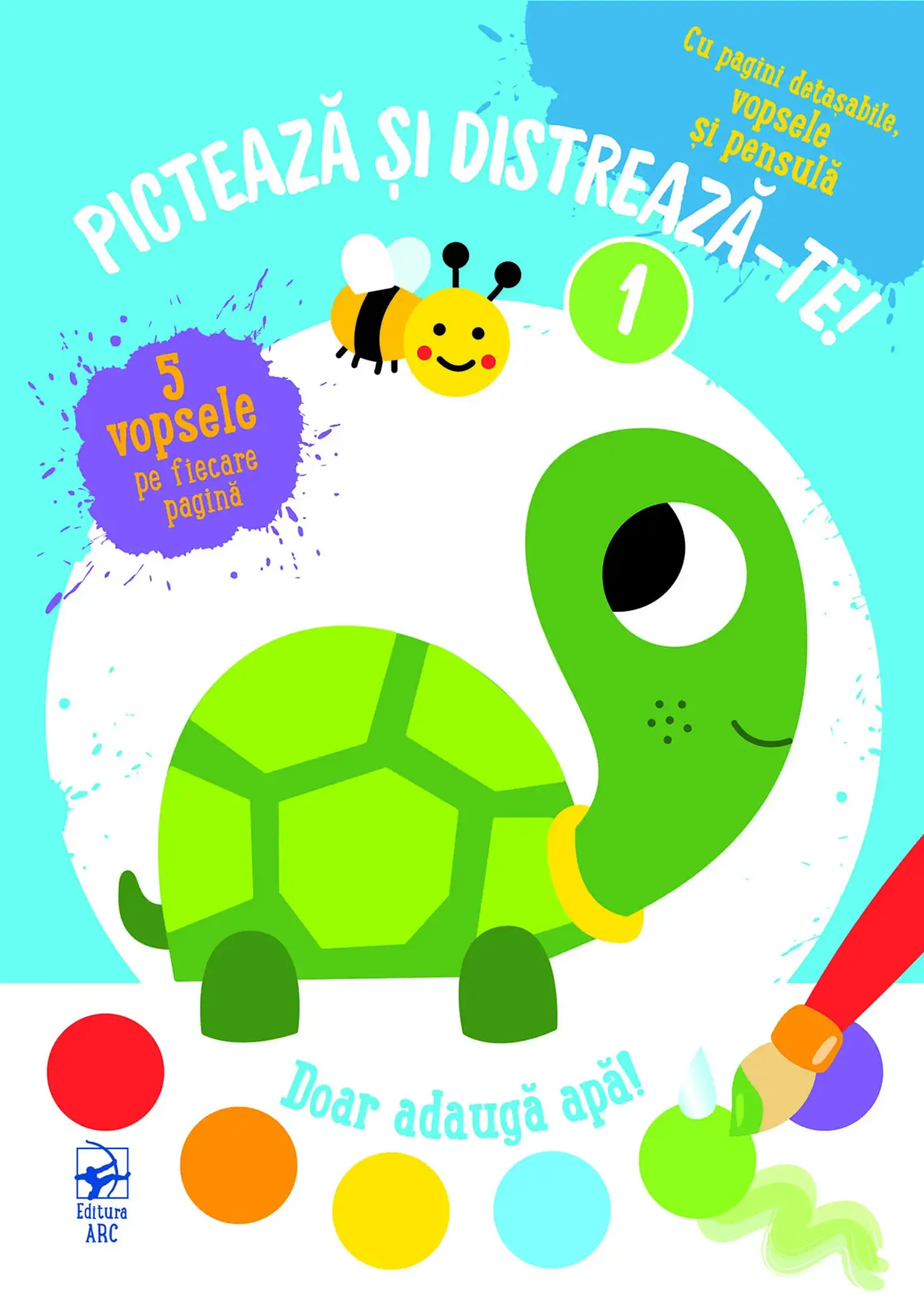 Picteaza si distreaza-te! 1 Doar adauga apa!