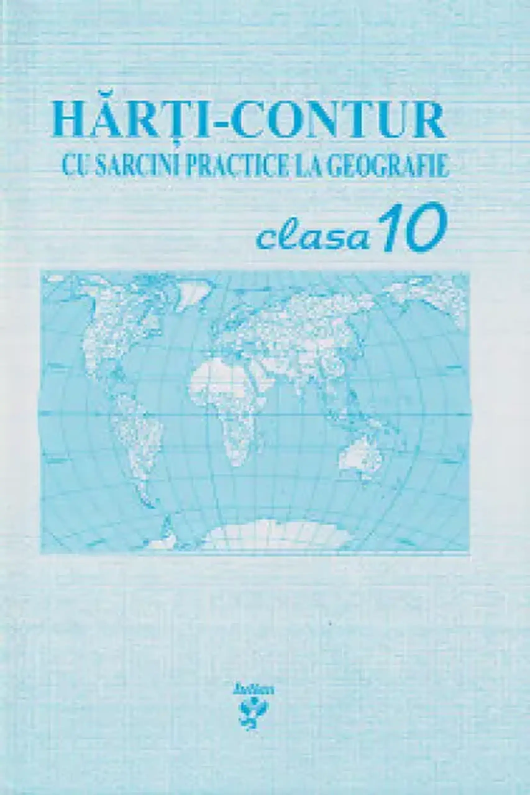 Harti-contur cu sarcini practice la geografie cl.10
