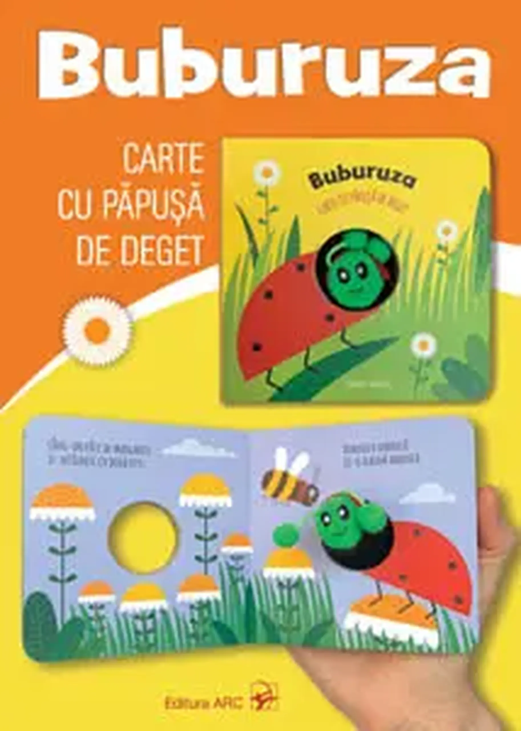 Carte cu papusa pe deget. Buburuza | Agnese Baruzzi