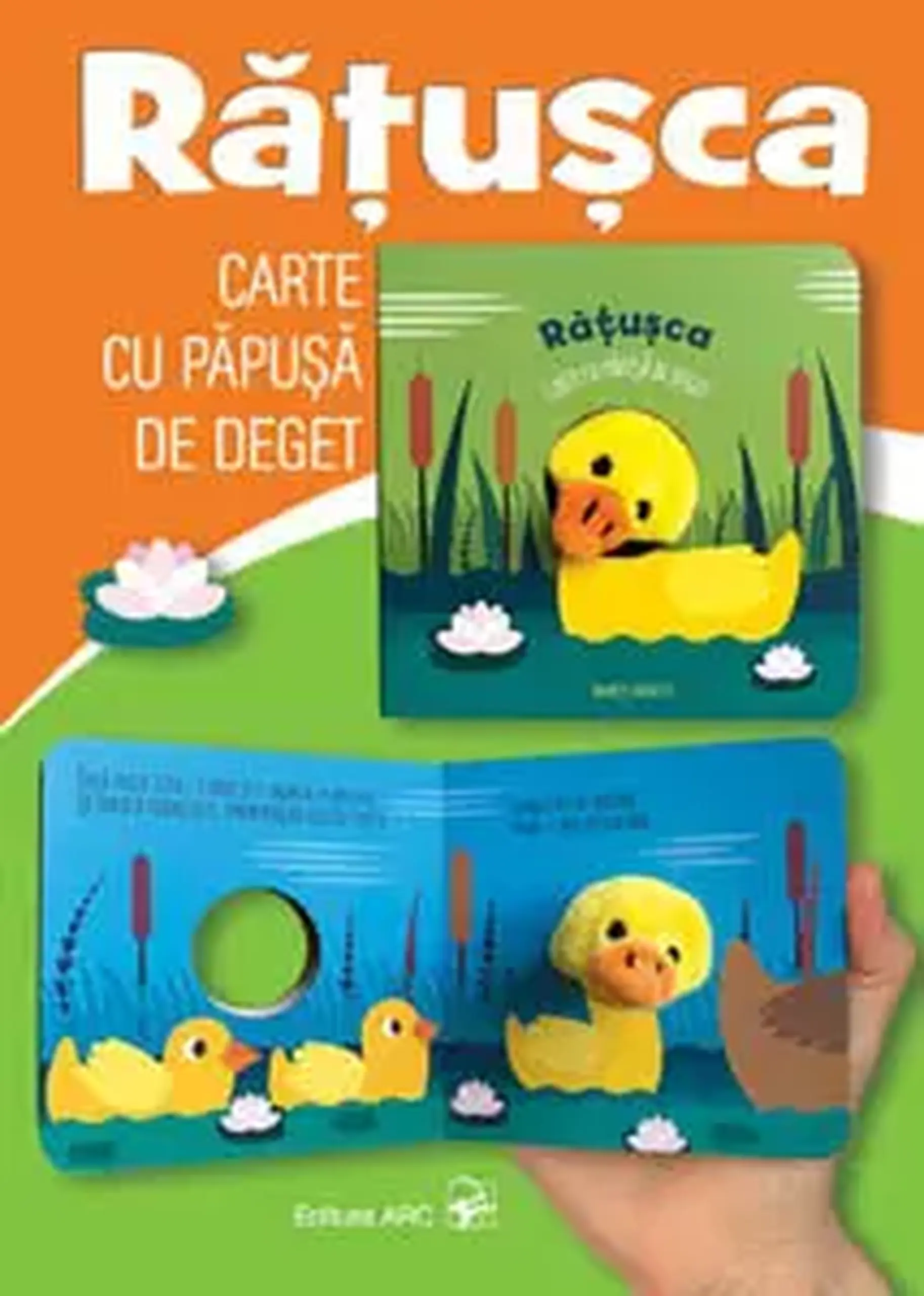 Carte cu papusa pe deget. Ratusca | Agnese Baruzzi