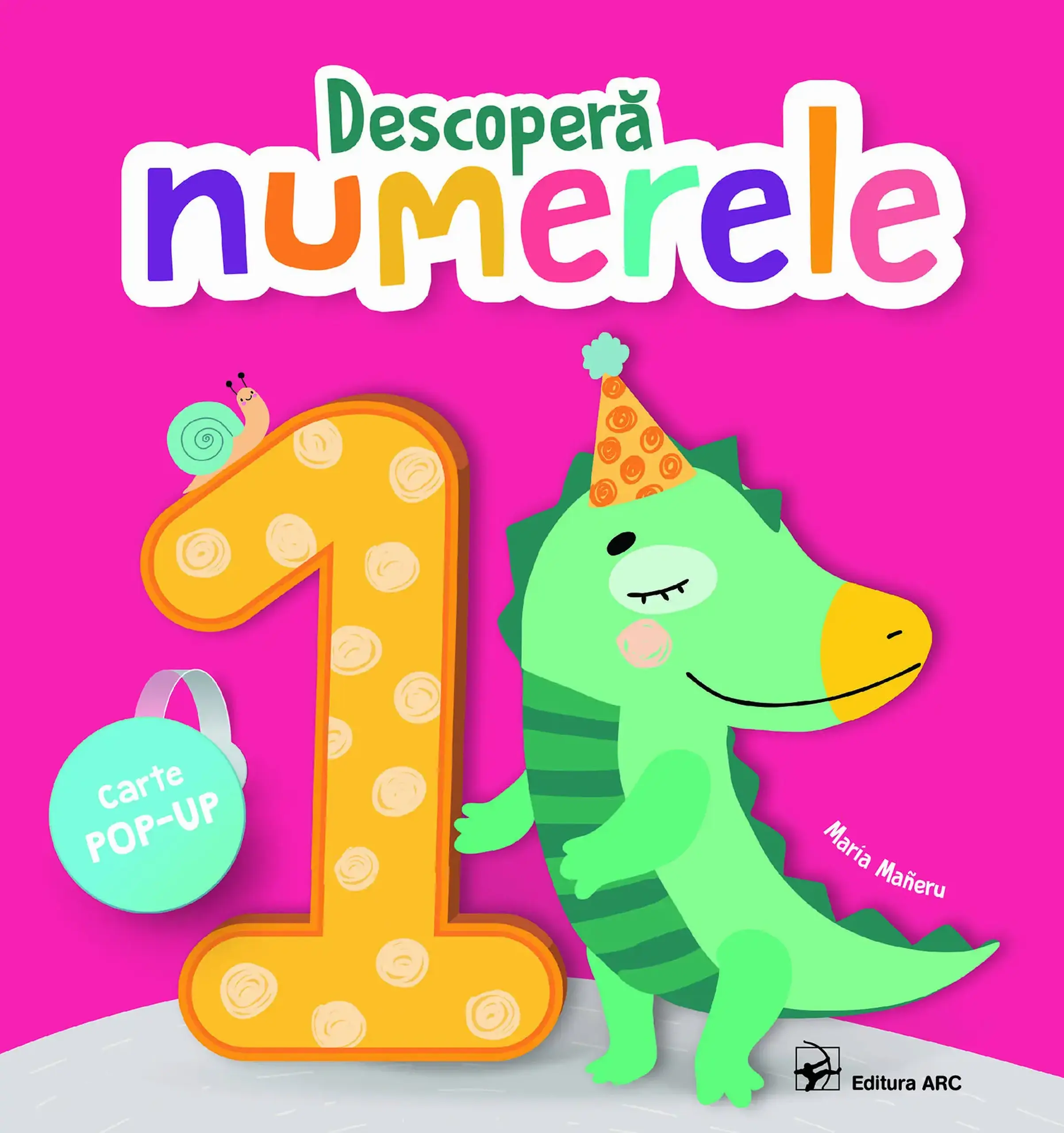 Descopera numerele. Carte Pop-Up