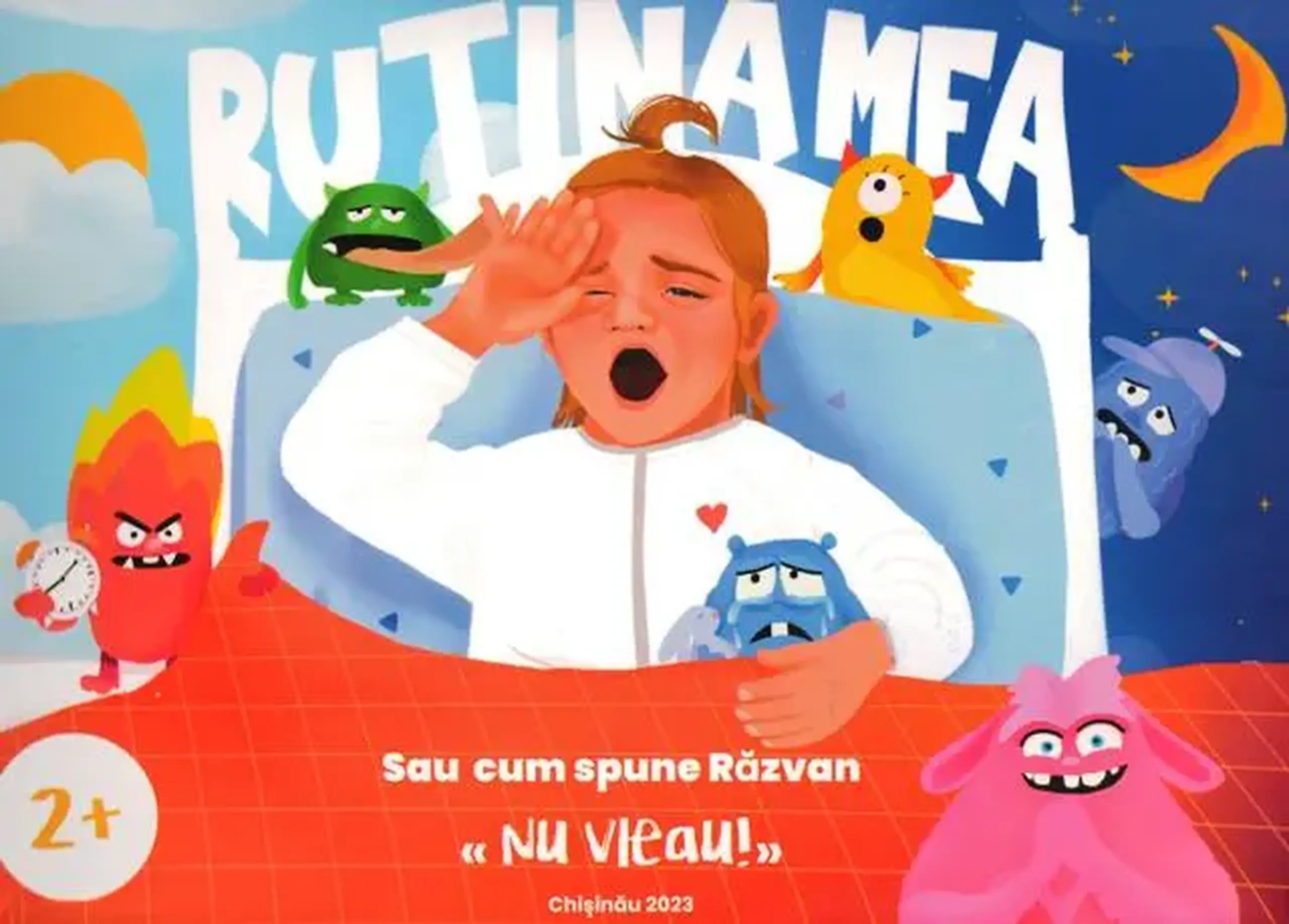 Rutina mea, Sau cum spune Razvan,, nu vieau!,, (set educational pentru copii) | Alexandrina Jardar