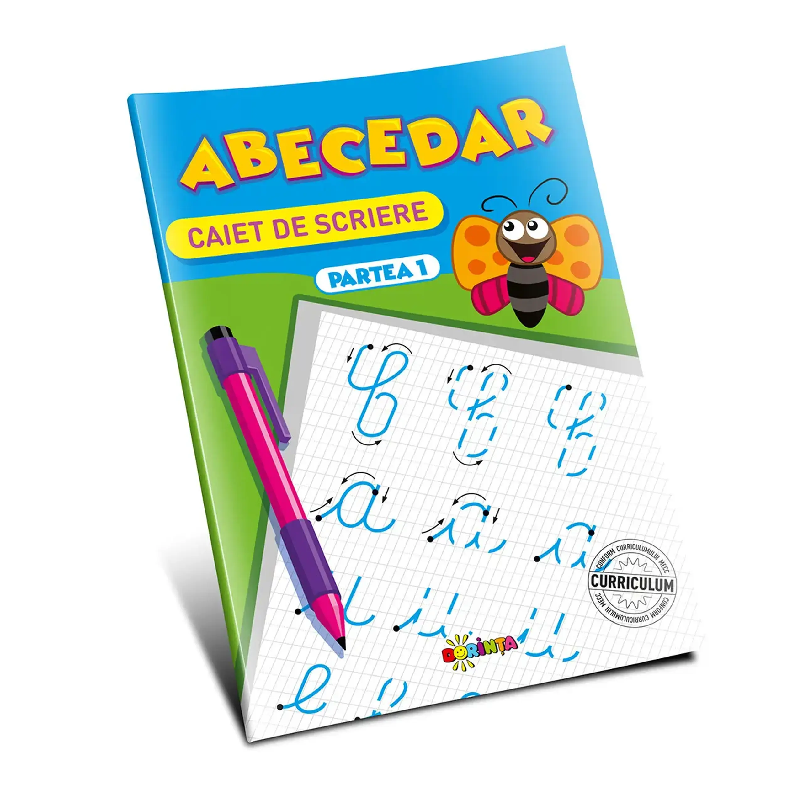 Abecedar. Caiet de scriere partea 1
