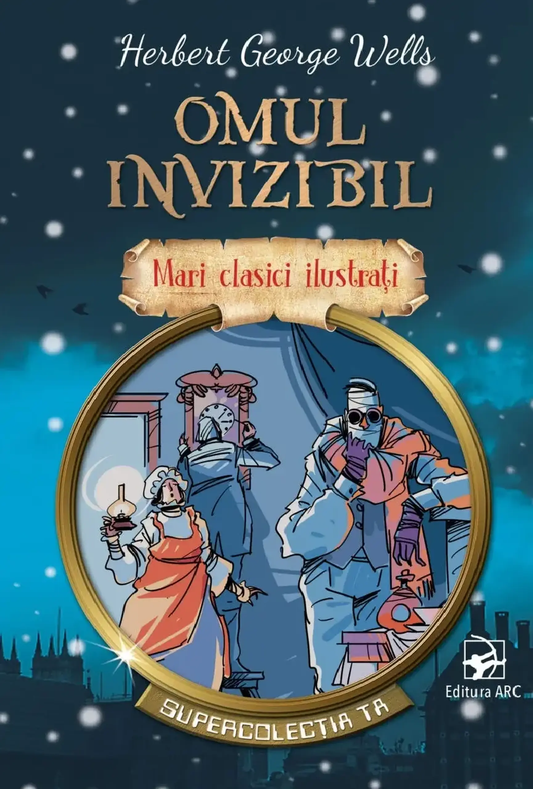 Mari clasici ilustrati. Omul invizibil | Herbert George Wells