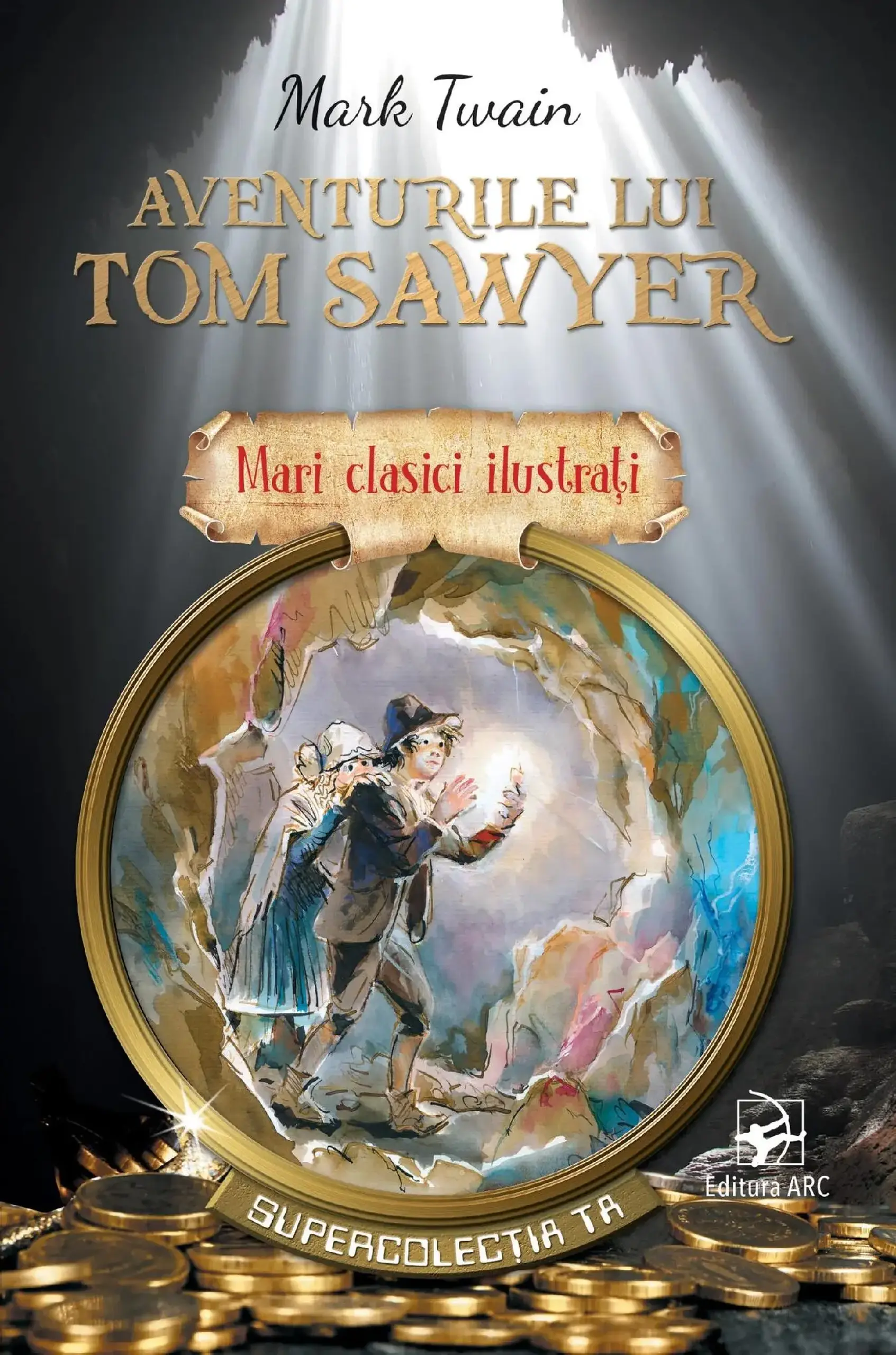 Mari clasici ilustrati. Aventurile lui Tom Sawyer | Mark Twain
