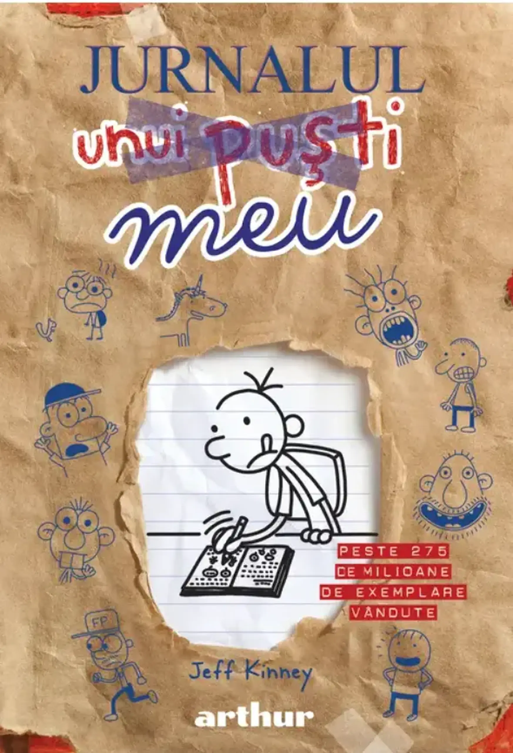 Jurnalul unui pusti. Jurnalul meu | Jeff Kinney