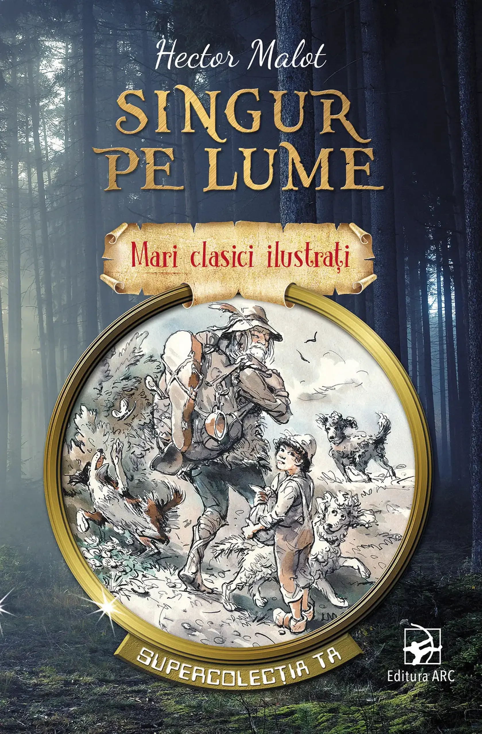Mari clasici ilustrati. Singur pe lume | Hector Malot