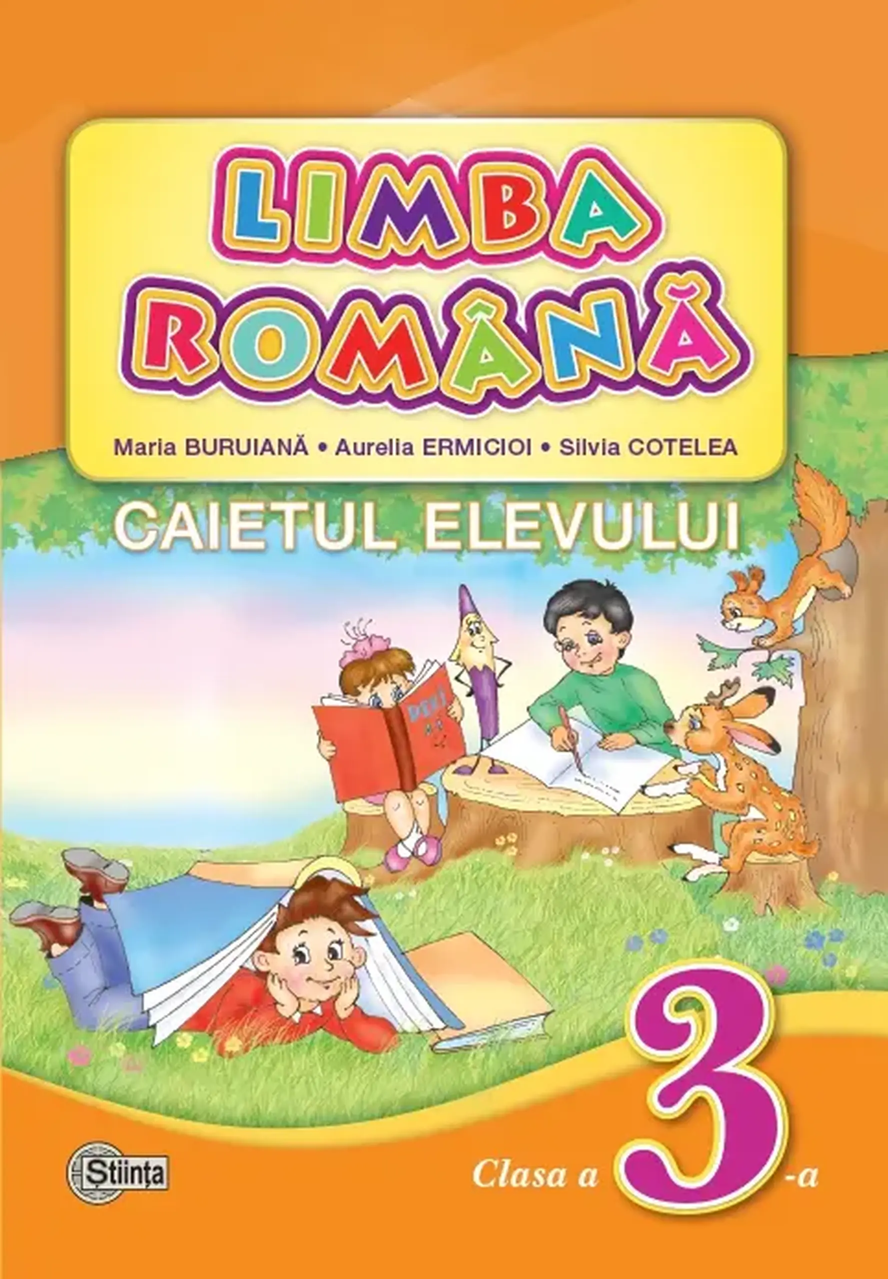 Limba romana cl.3. Caietul elevului | Maria Buruiana