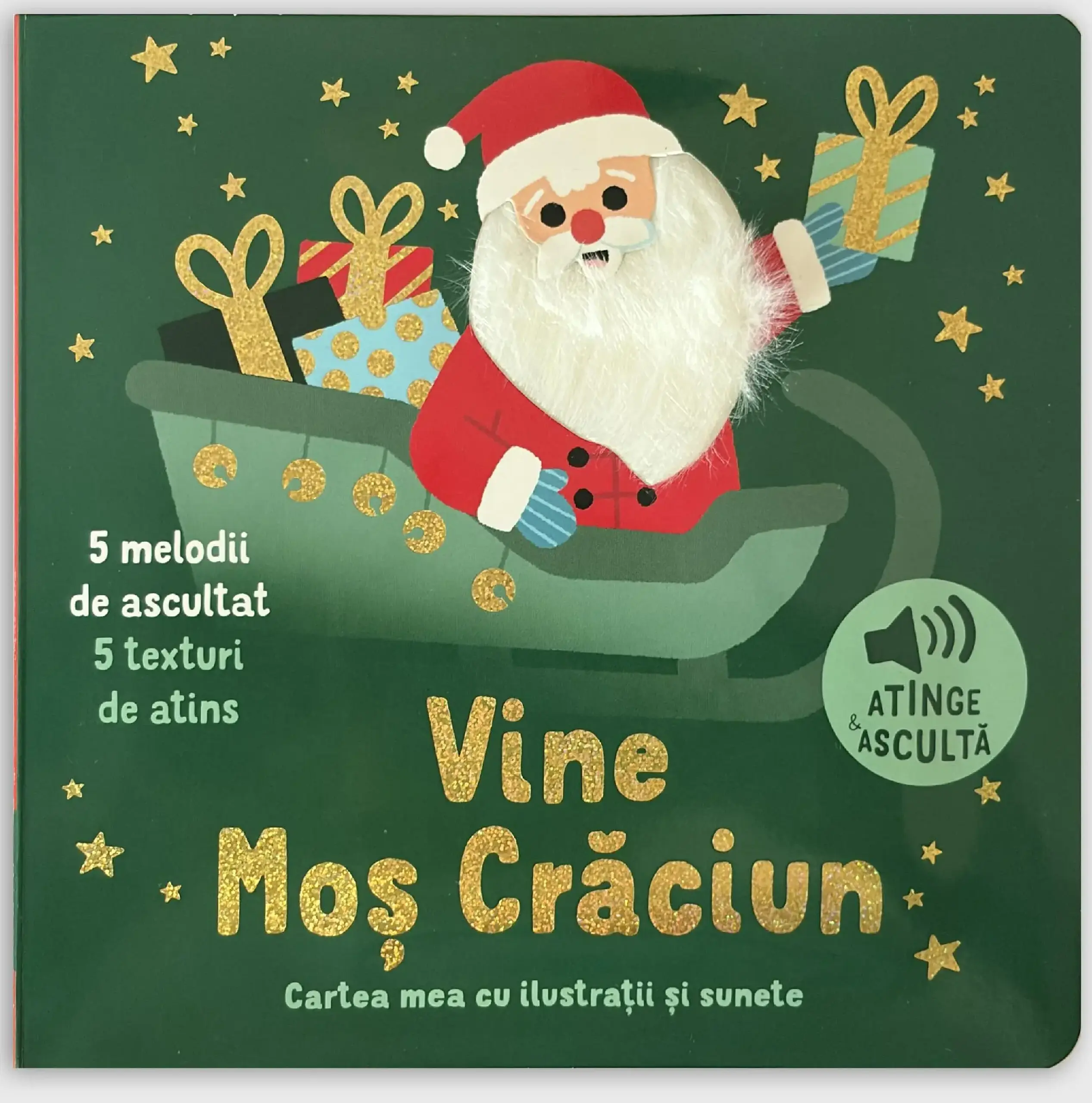 Cartea mea cu ilustratii si sunete. Vine Mos Craciun!