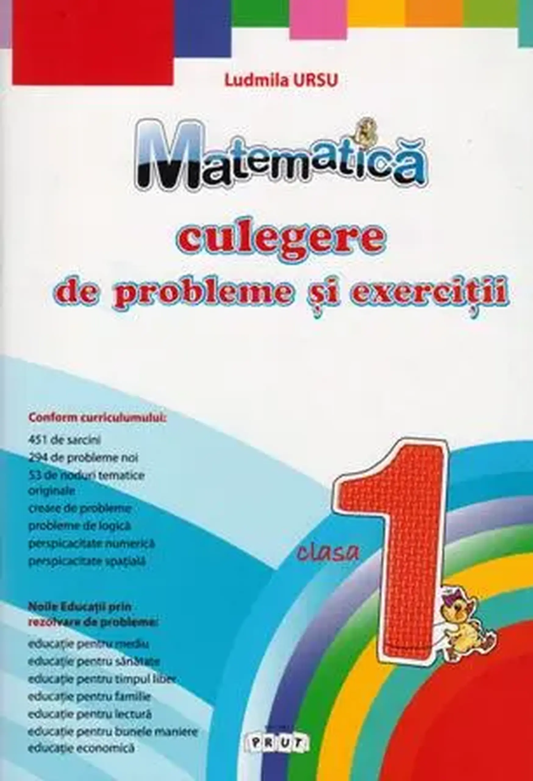 Matematica cl.1. Culegere de probleme si exercitii | Ludmila Ursu
