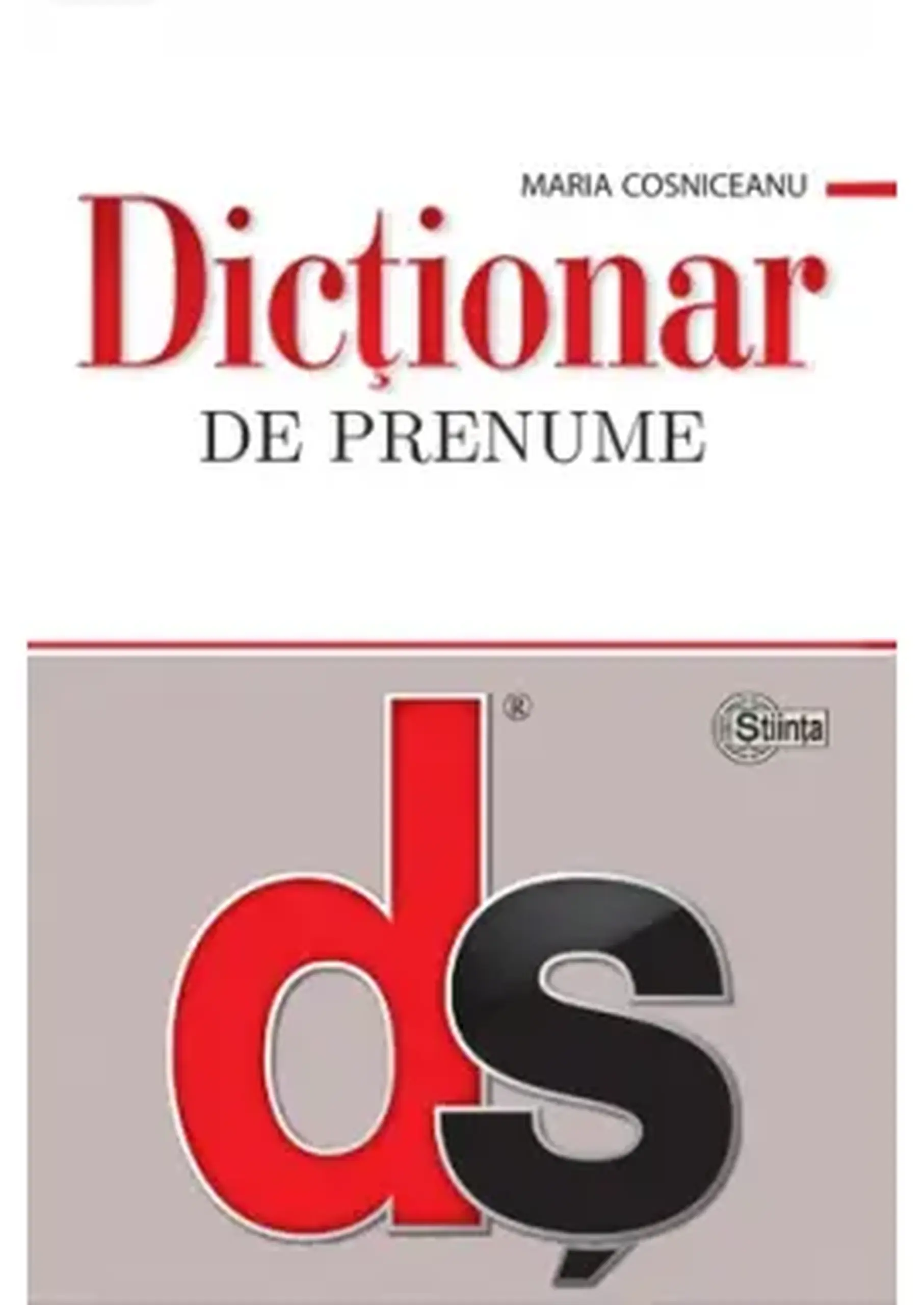 Dictionar de prenume (cartonat) | Maria Cosniceanu