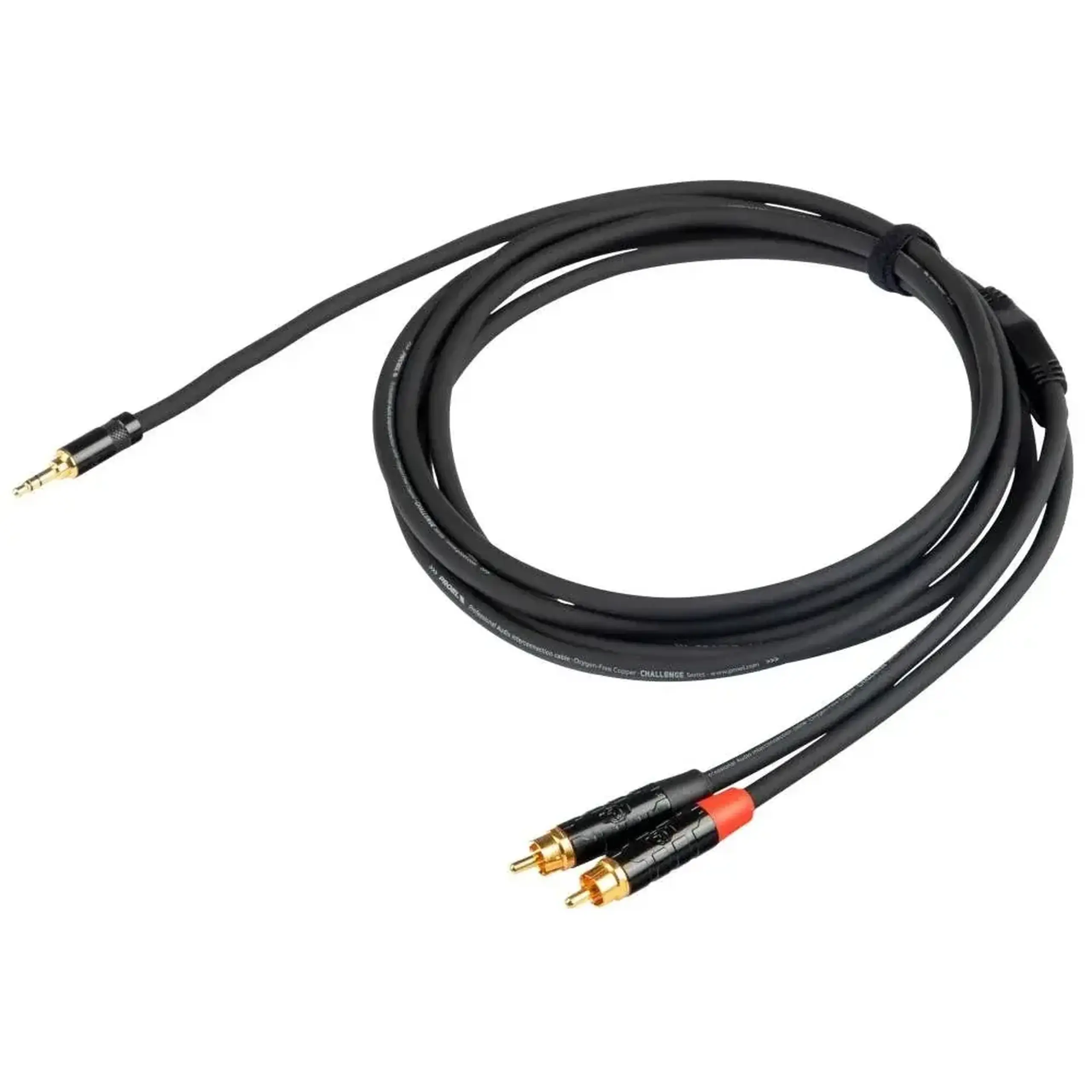 Proel CHLP215LU3 jack 3,5 mm stereo la 2x RCA 3m