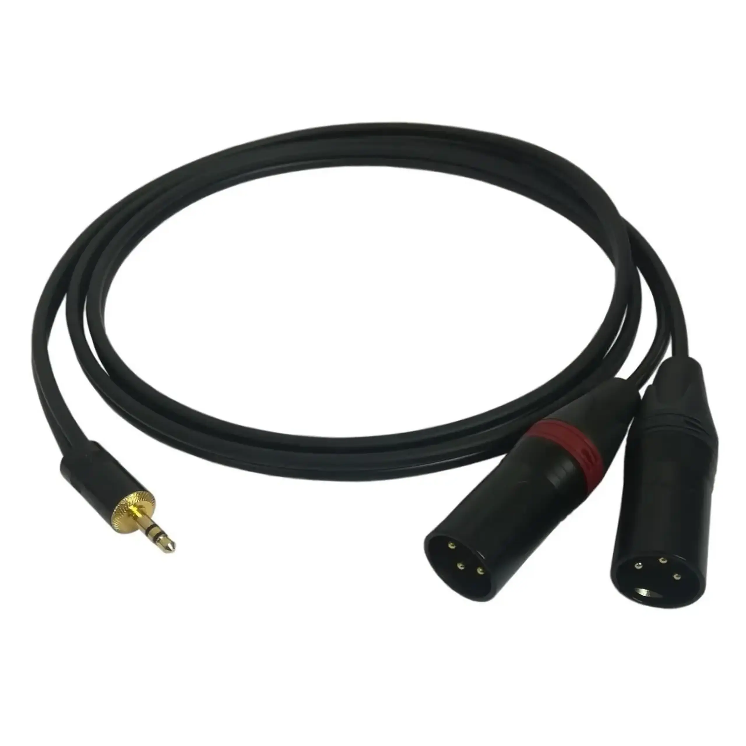 Cablu de Semnal Stereo Klotz IY204 - Neutrik 2 x XLR Tata - Jack 3,5mm