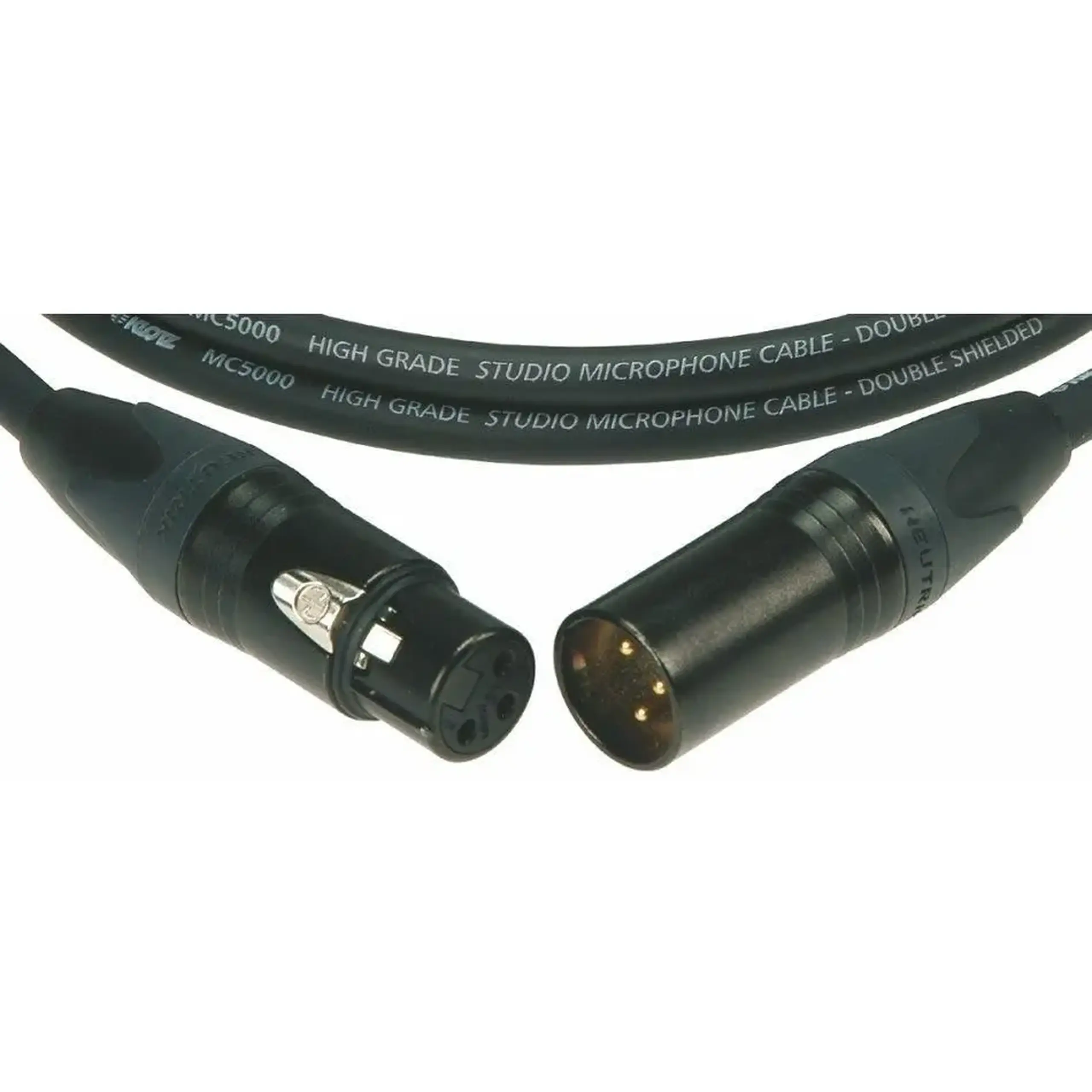 Cablu de Microfon / Semnal Balansat Klotz MC5000 - Neutrik XLR cu Pini Auriti