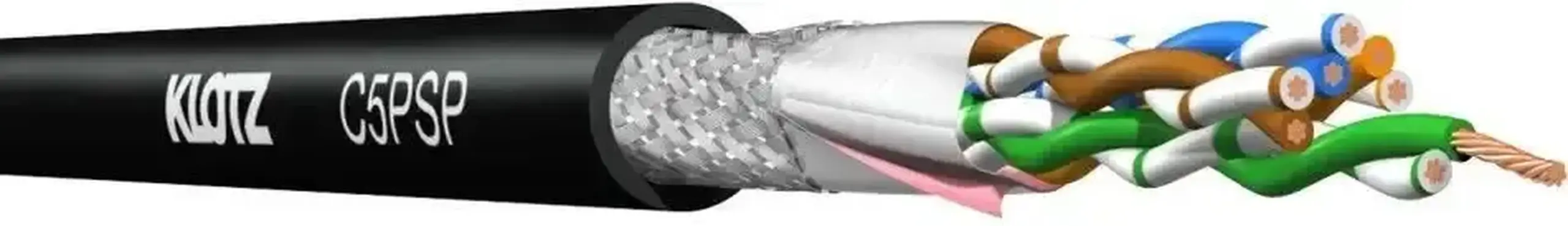 Klotz C5PSP CAT 5e black