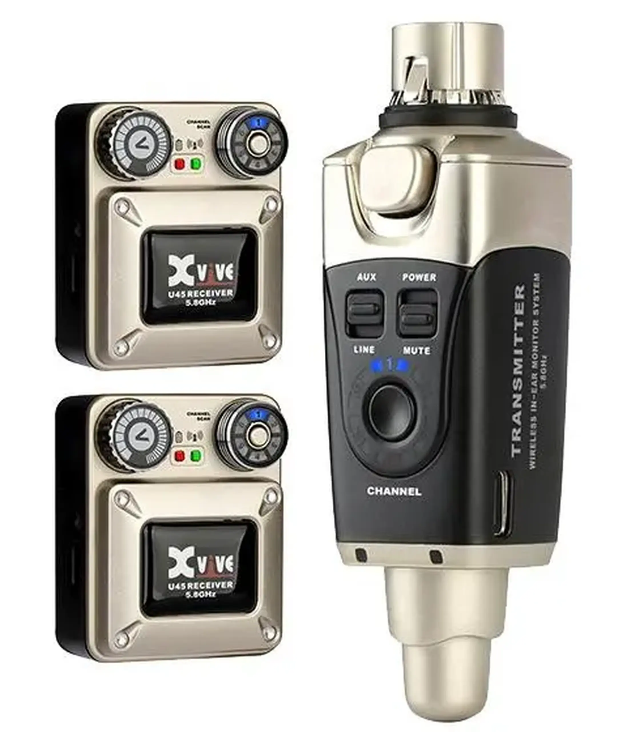 Xvive U45R2 Sistem wireless de monitorizare in-ear