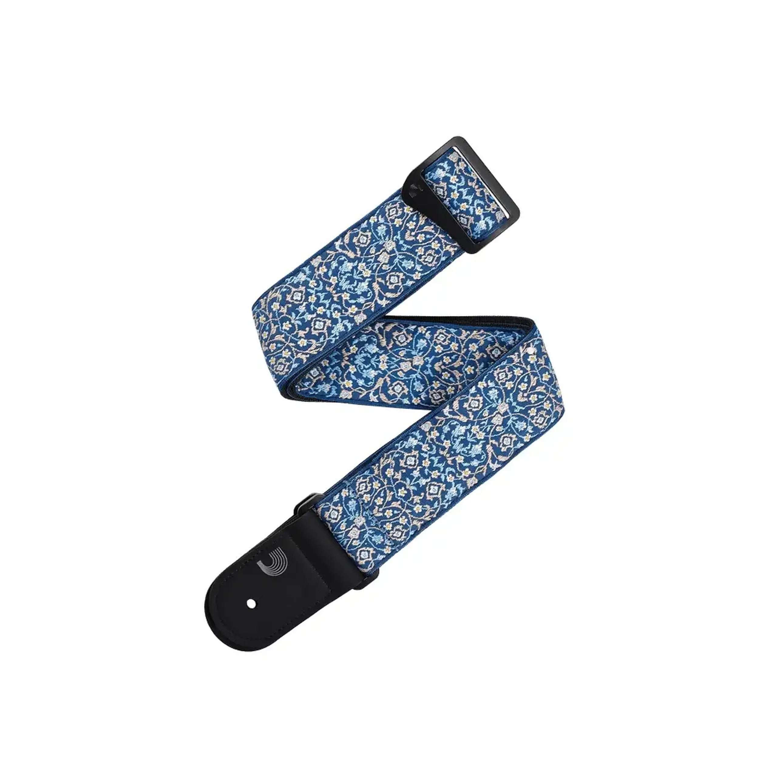 D’Addario 50RW08 Eco-Comfort Persian Woven Guitar Strap Blue