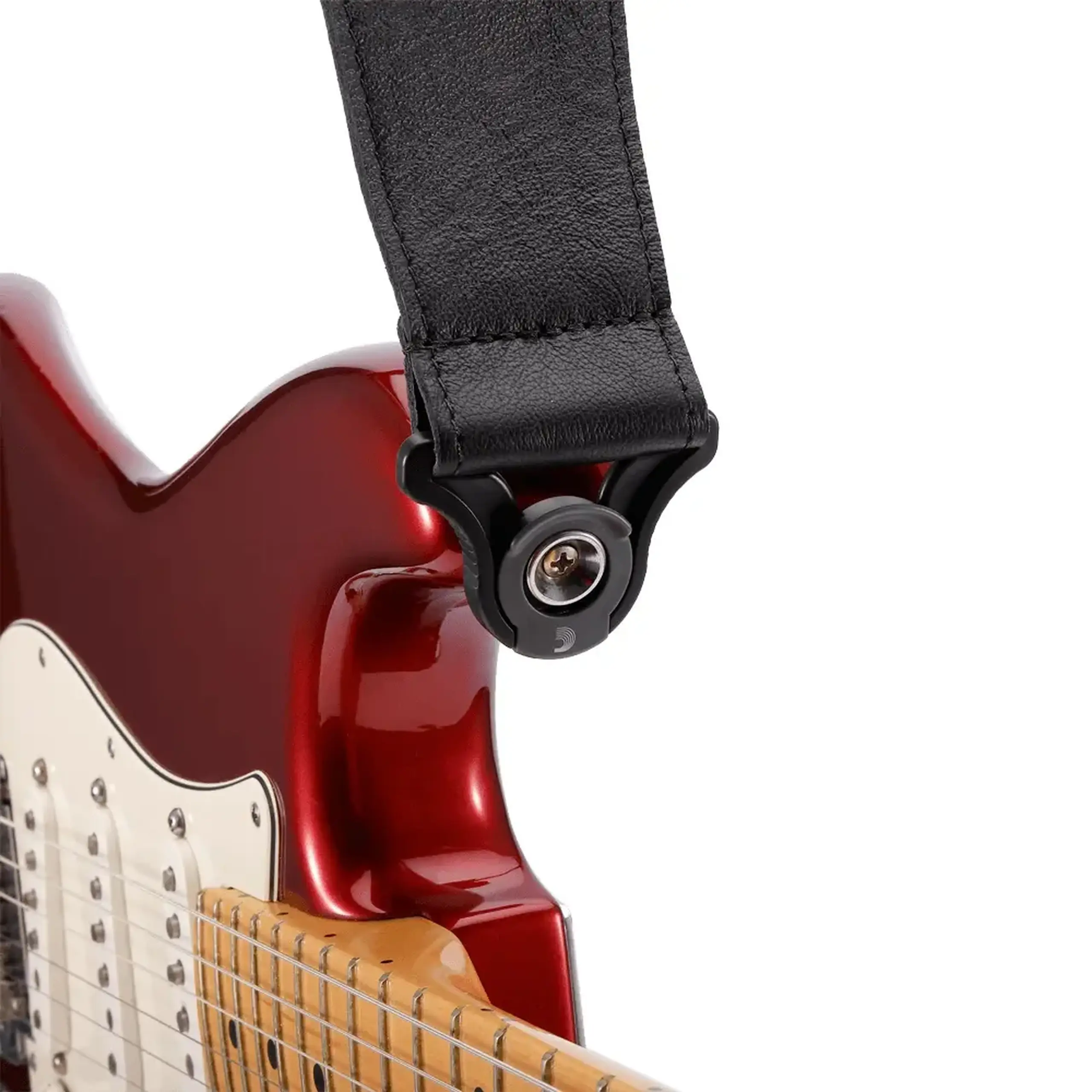 D’Addario 25BAL00 Auto Lock Guitar Strap Black
