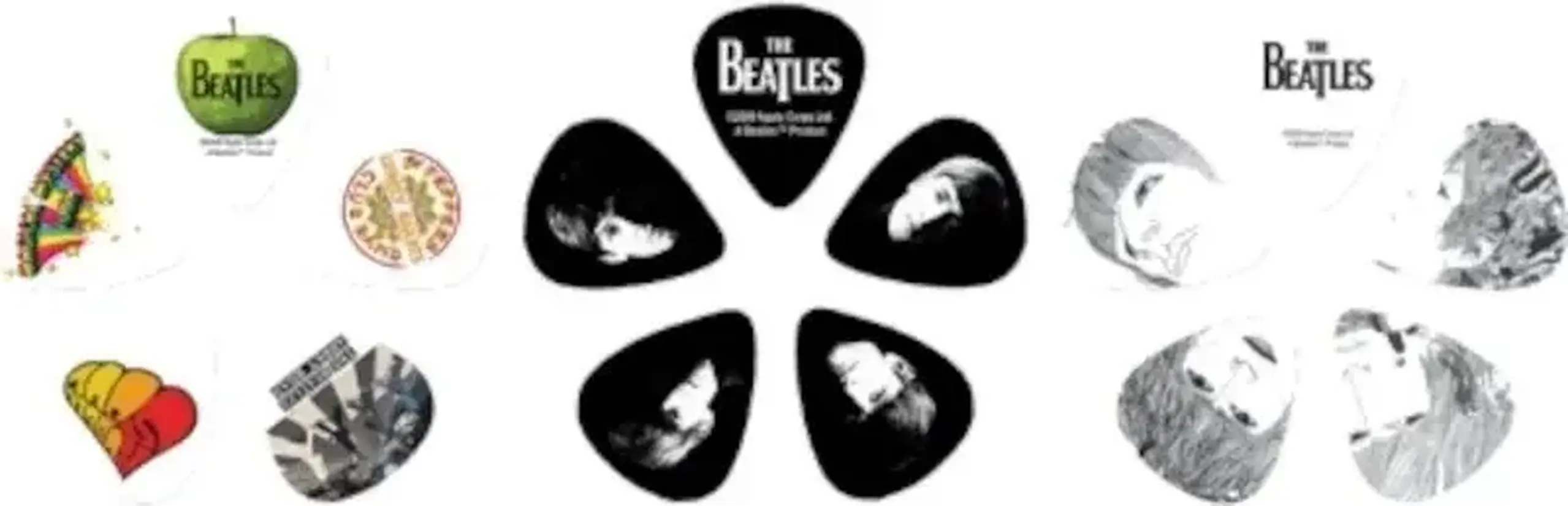 D’Addario Beatles Signature Guitar Pick Tins, 0,70 mm - 1CAB4-15BT1