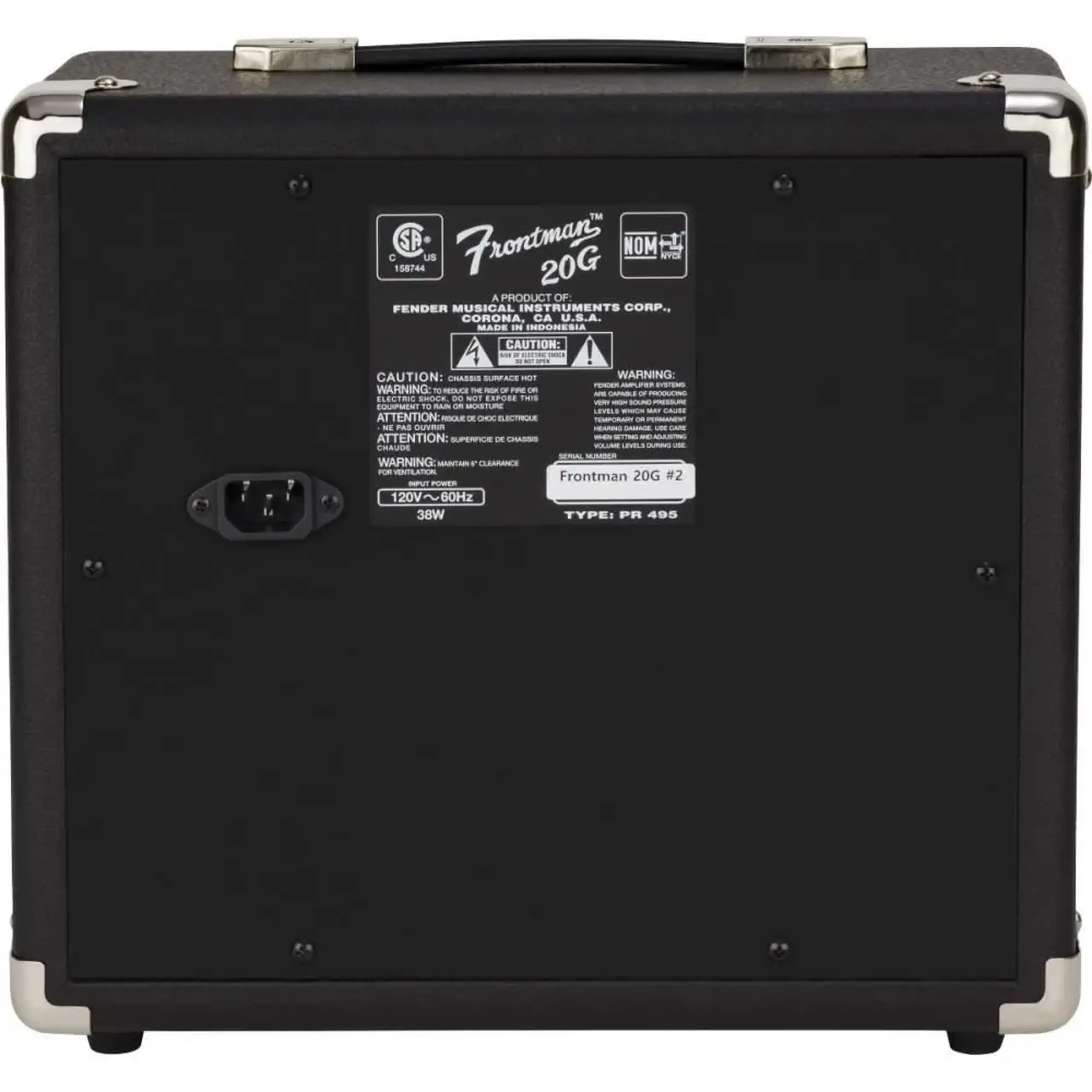 Amplificator pentru chitara electrica Fender Frontman 20G