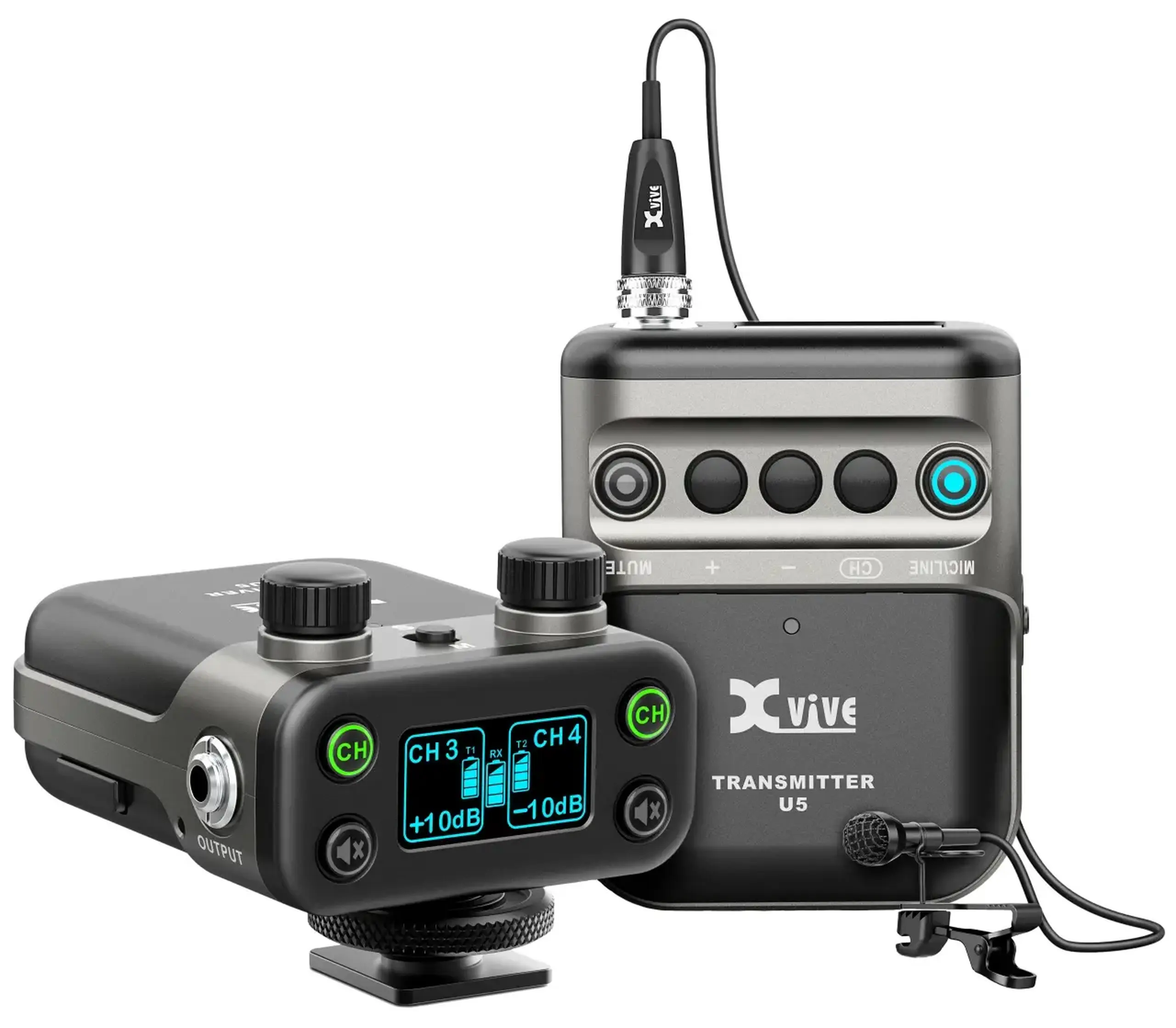 Xvive U5 – Sistem Wireless Audio pentru Video cu Microfon Lavalier