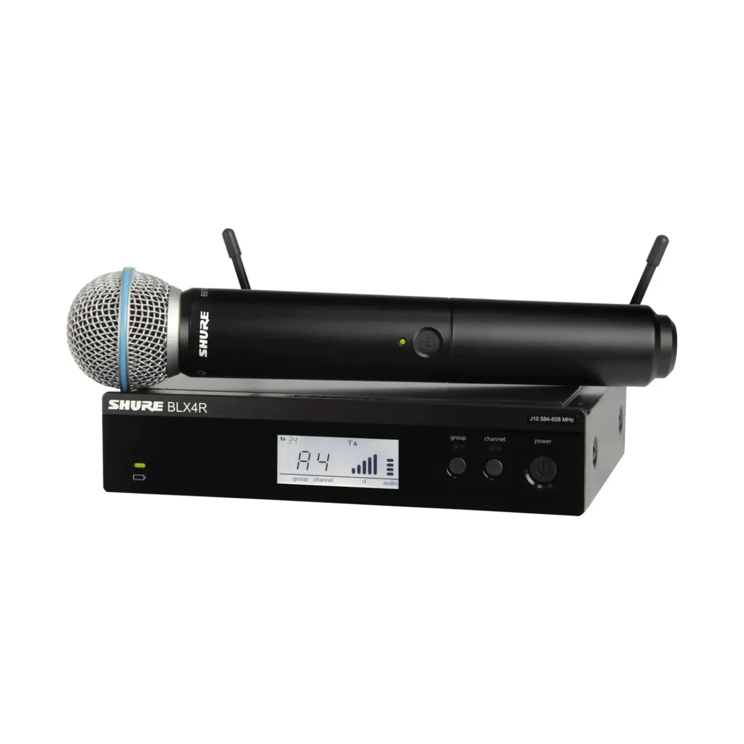 Shure BLX24RE/B58-H8E cu microfon Beta58A (518–542 MHz)