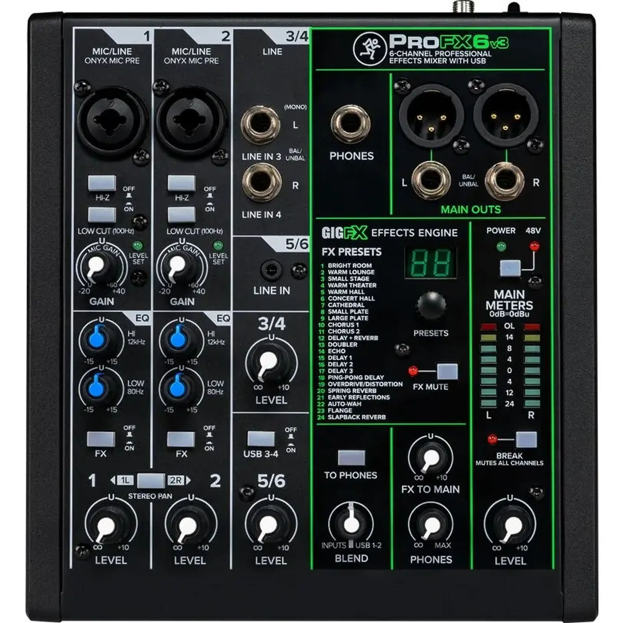 Mackie PROFX6v3