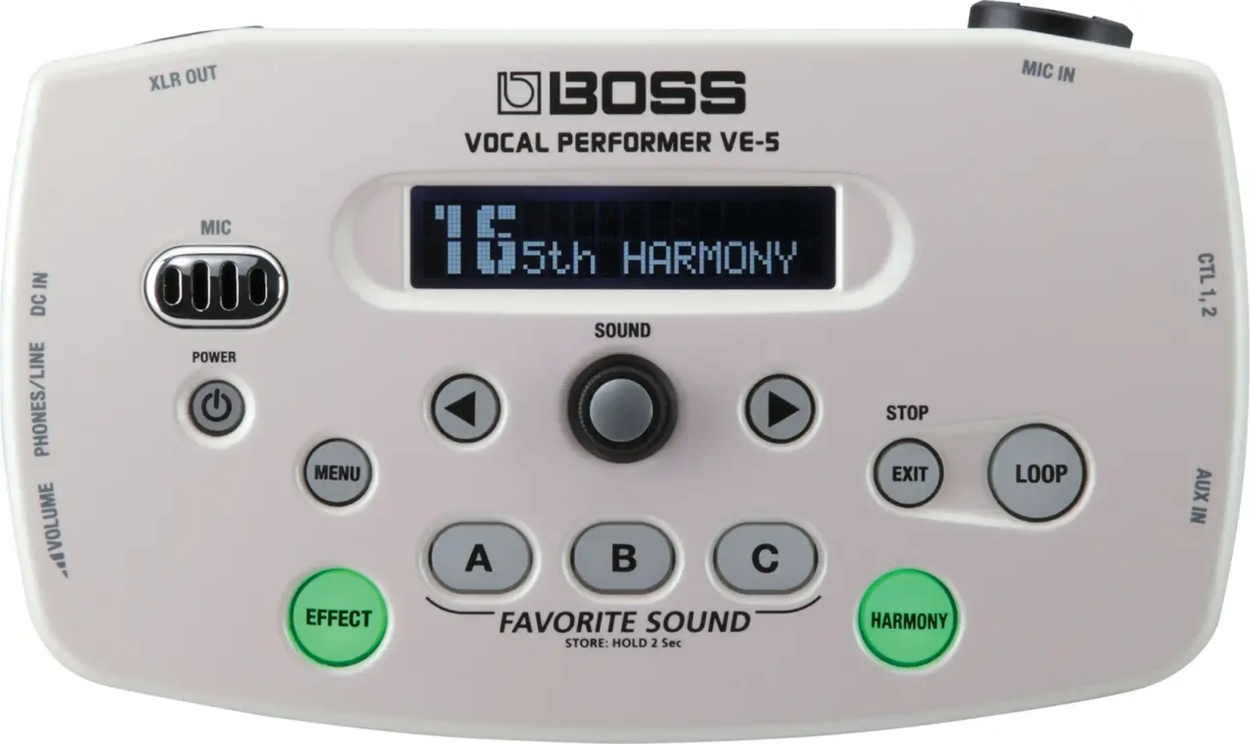 BOSS VE-5-WH