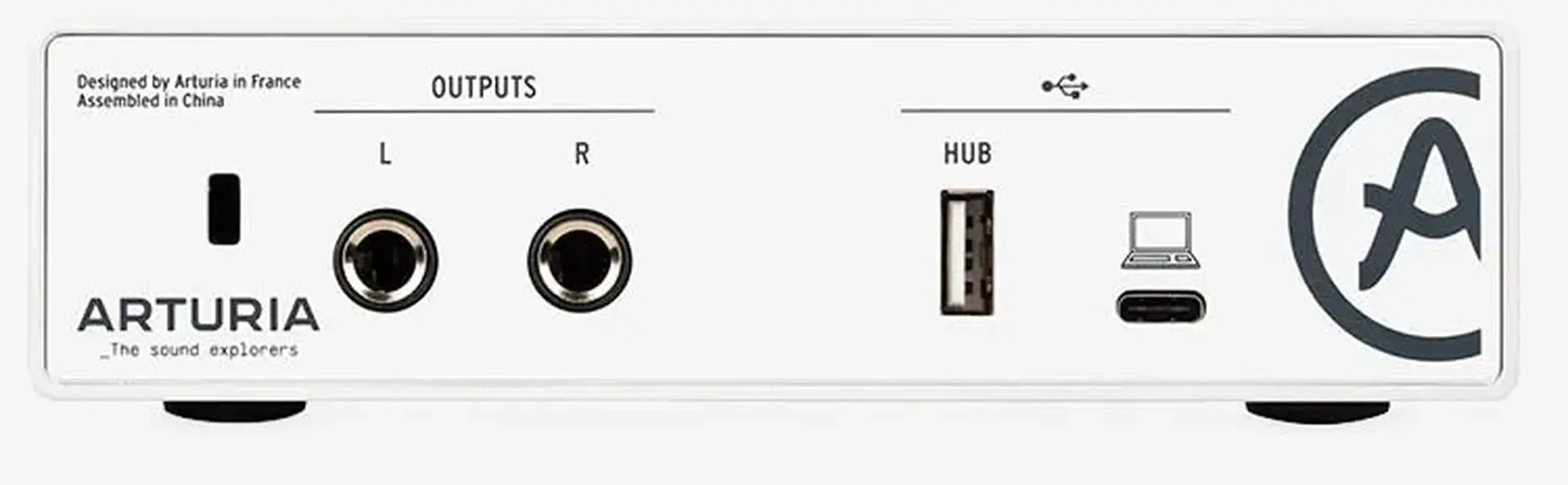 Set studio Arturia MiniFuse 1 White + JTS JS-1P Plus White + Audio-Technica ATH-M20X White