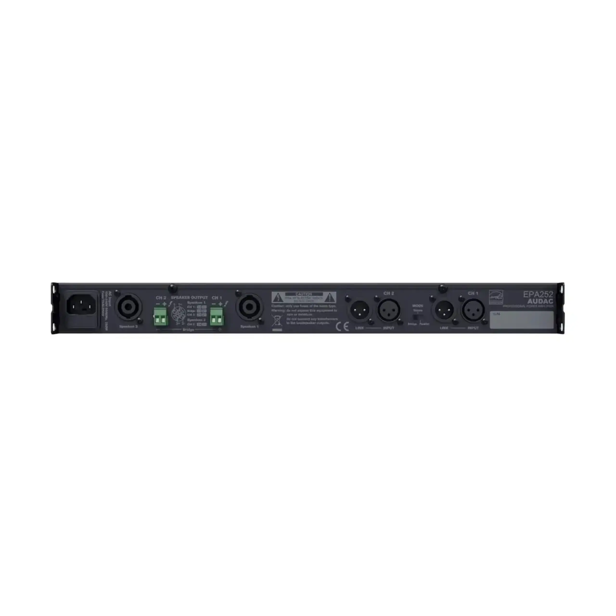 Amplificator de putere Audac EPA252