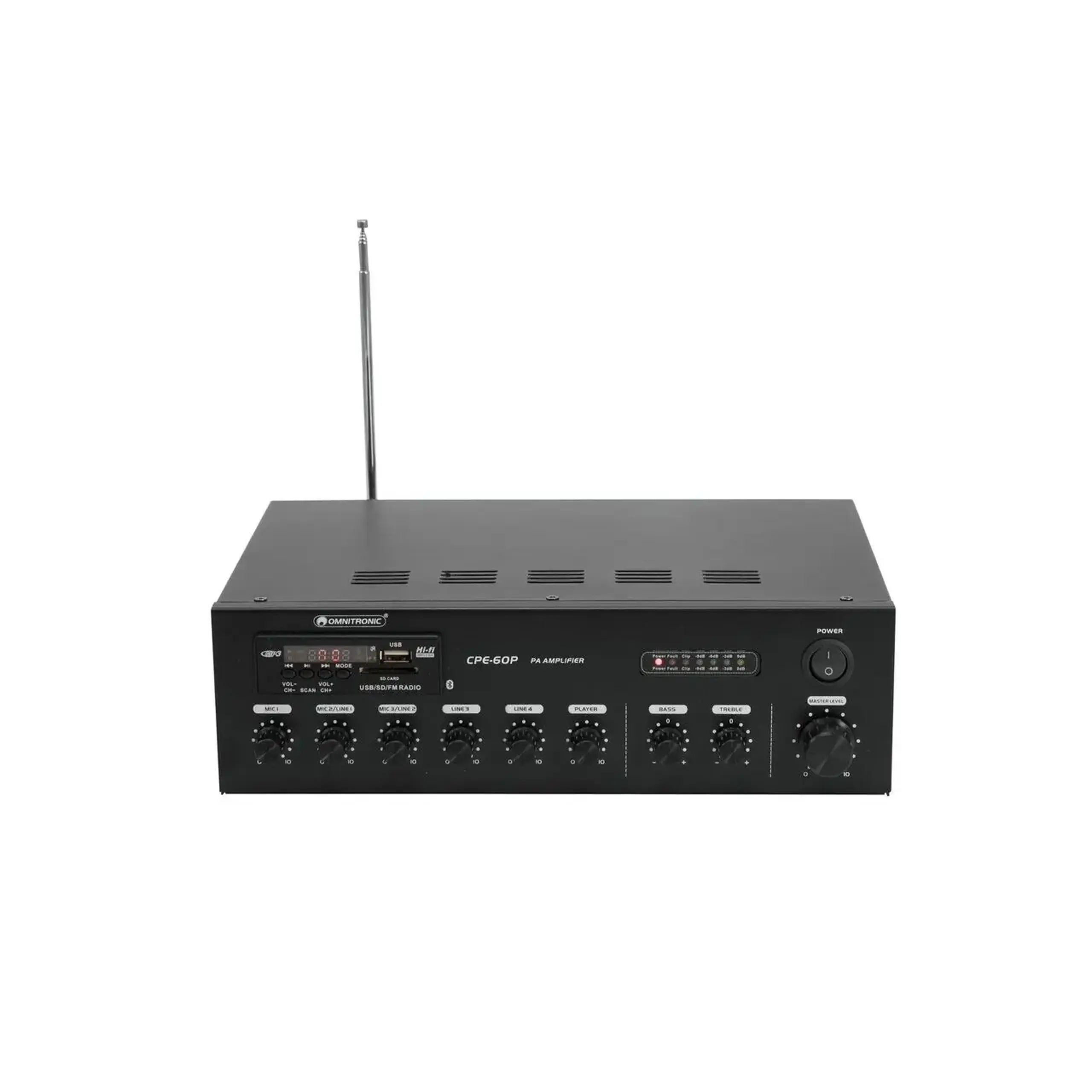 Omnitronic CPE-60P - Amplificator PA cu Mixer Integrat