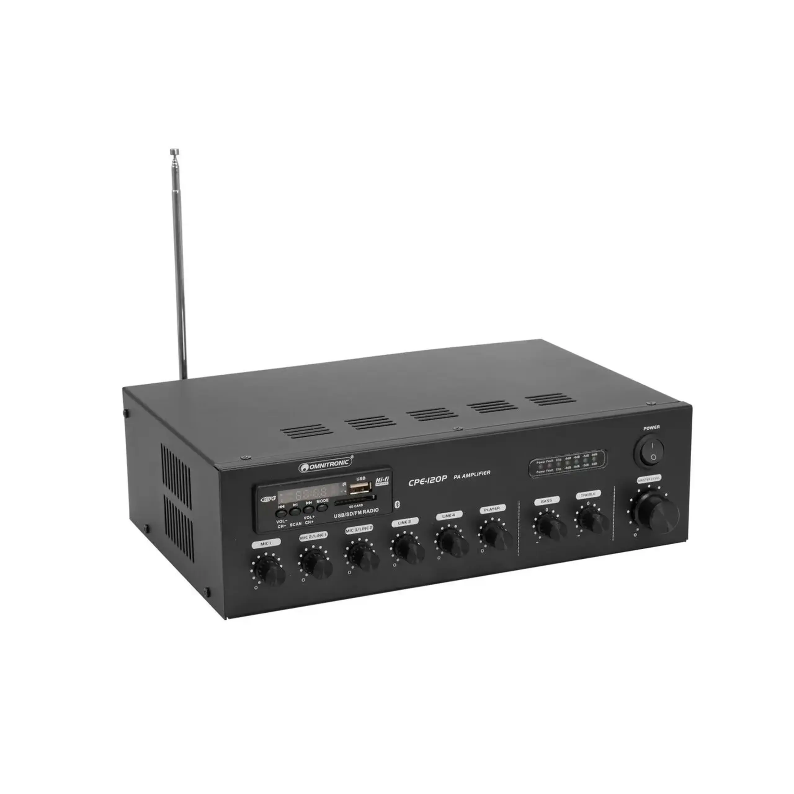 Omnitronic CPE-120P - Amplificator PA cu Mixer Integrat