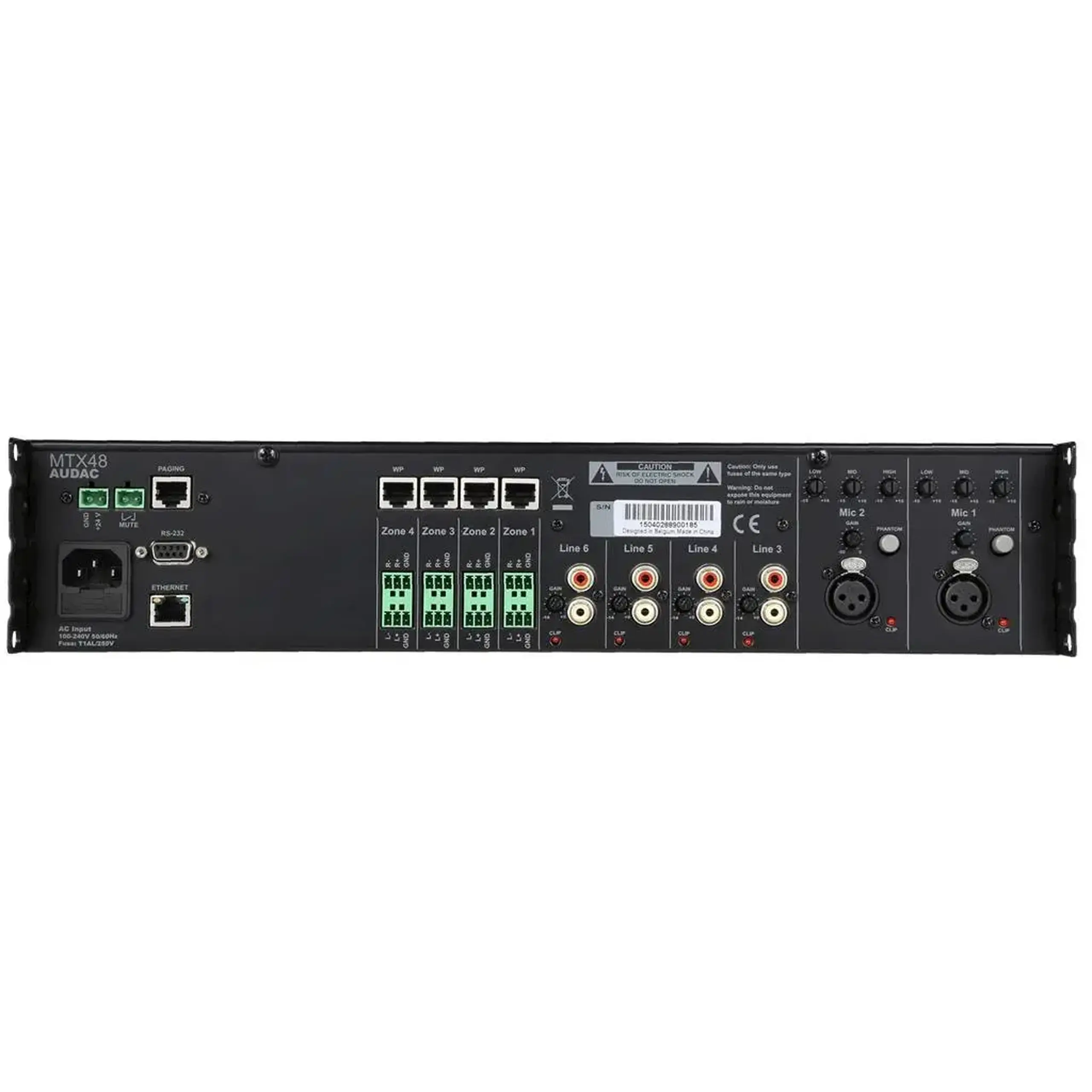 Matrice cu 4 Zone Audac MTX48