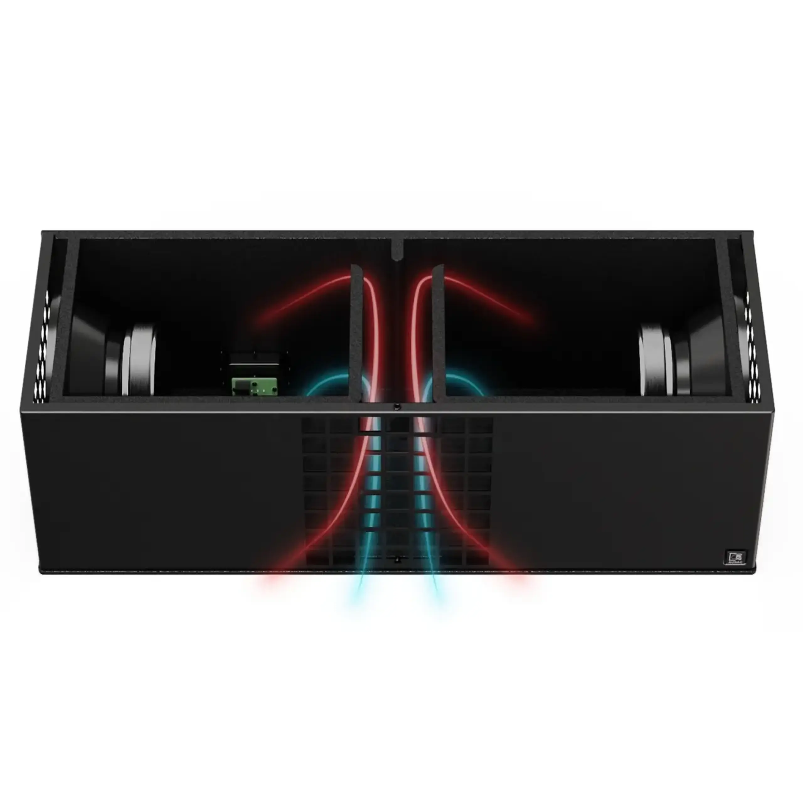 AUDAC ARCHI210 subwoofer arhitectural compact 2x10”