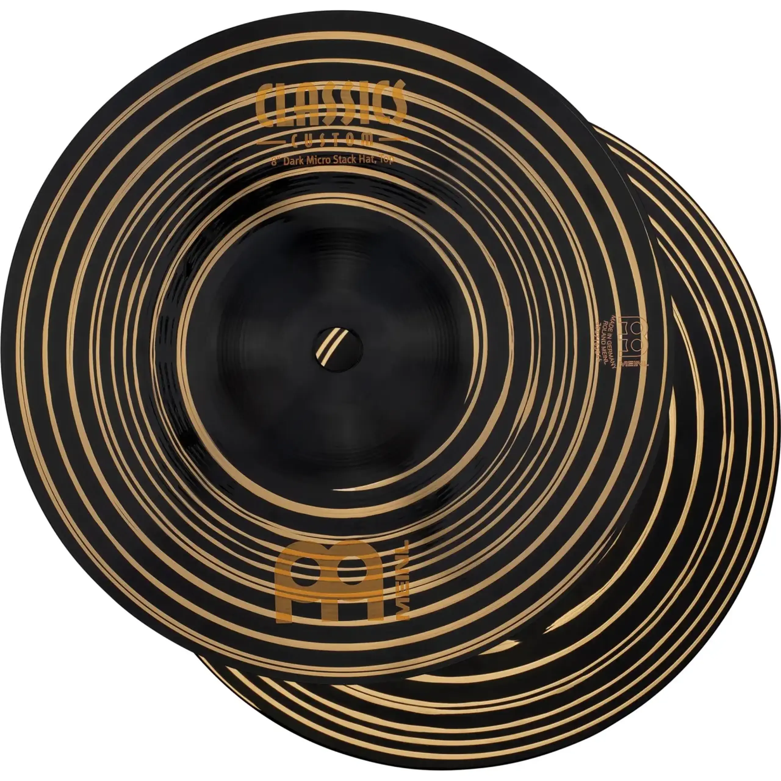 Meinl CC8DAH Classics Custom Dark Micro Stack Hats 8”