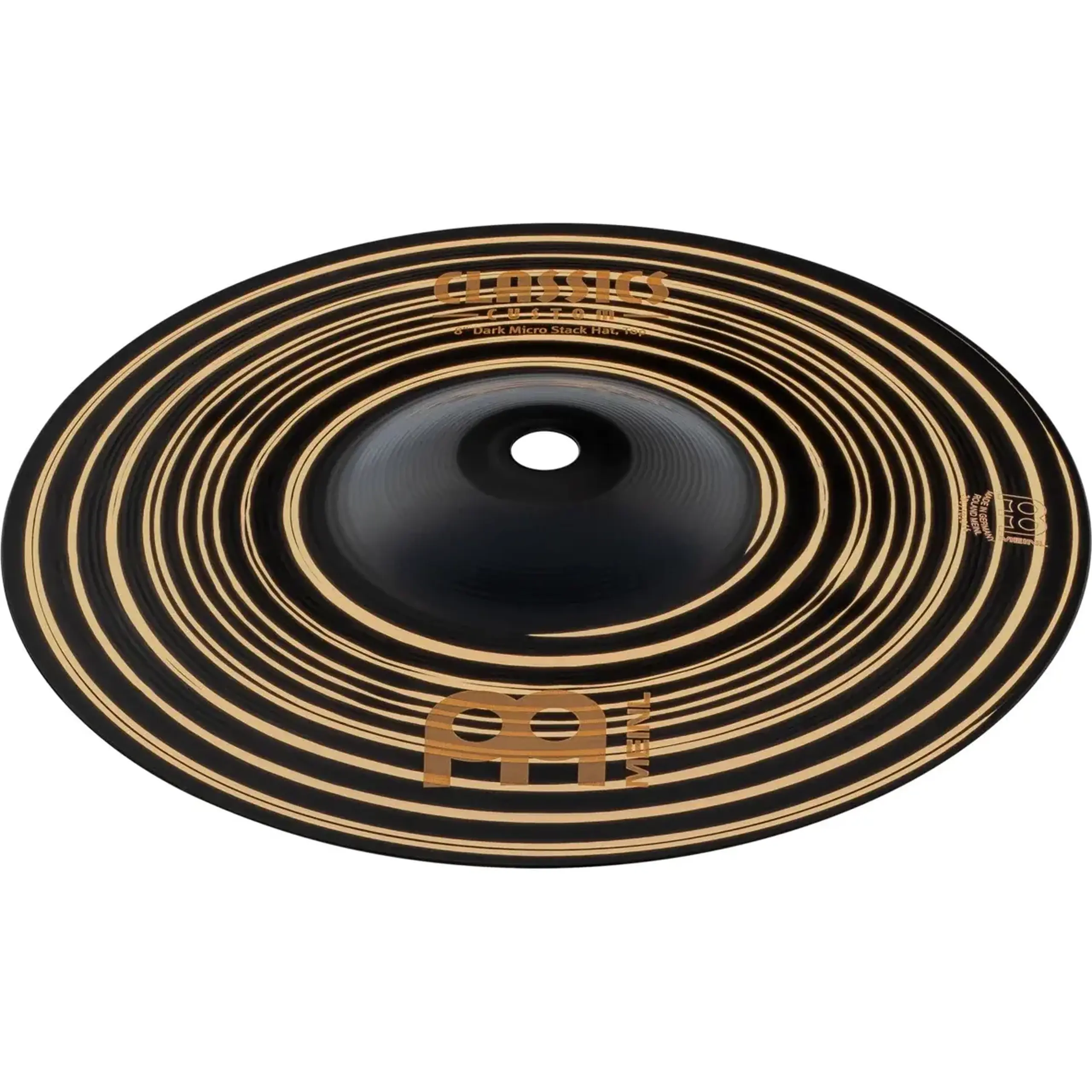 Meinl CC8DAH Classics Custom Dark Micro Stack Hats 8”